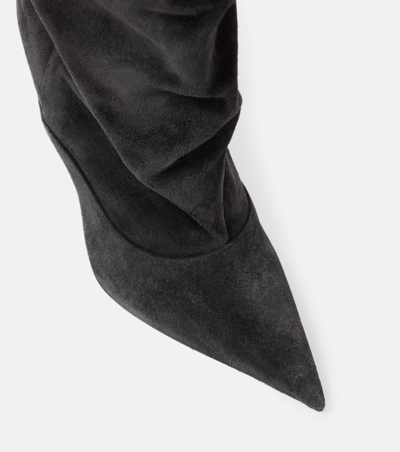 Ines 105 suede over-the-knee boots 5