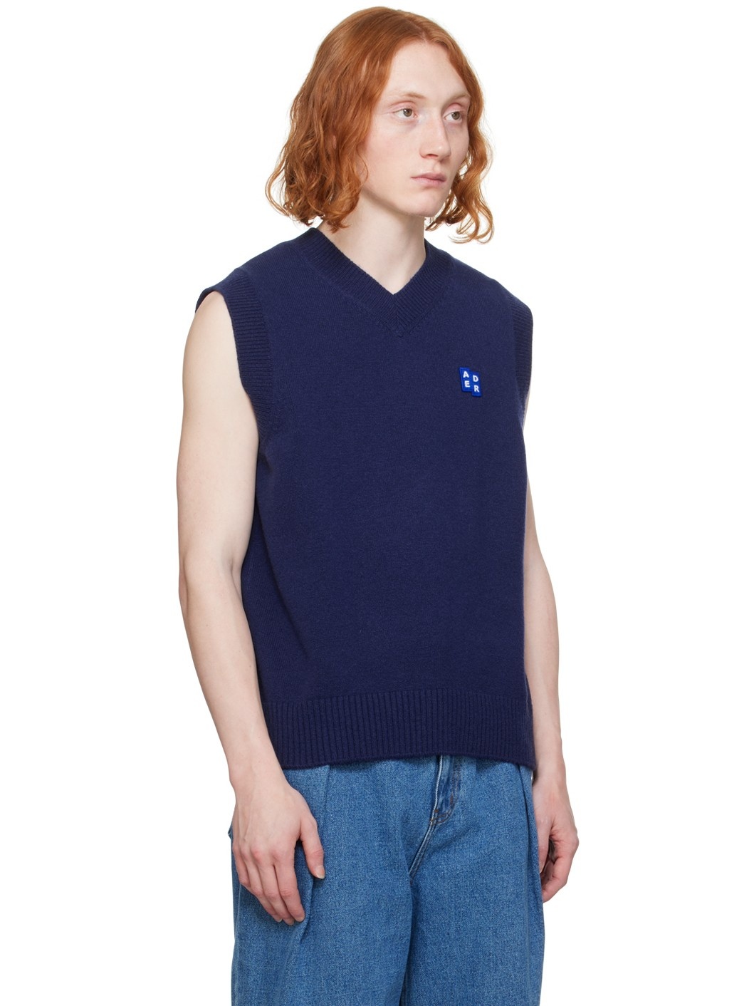 Navy Tag Vest - 2