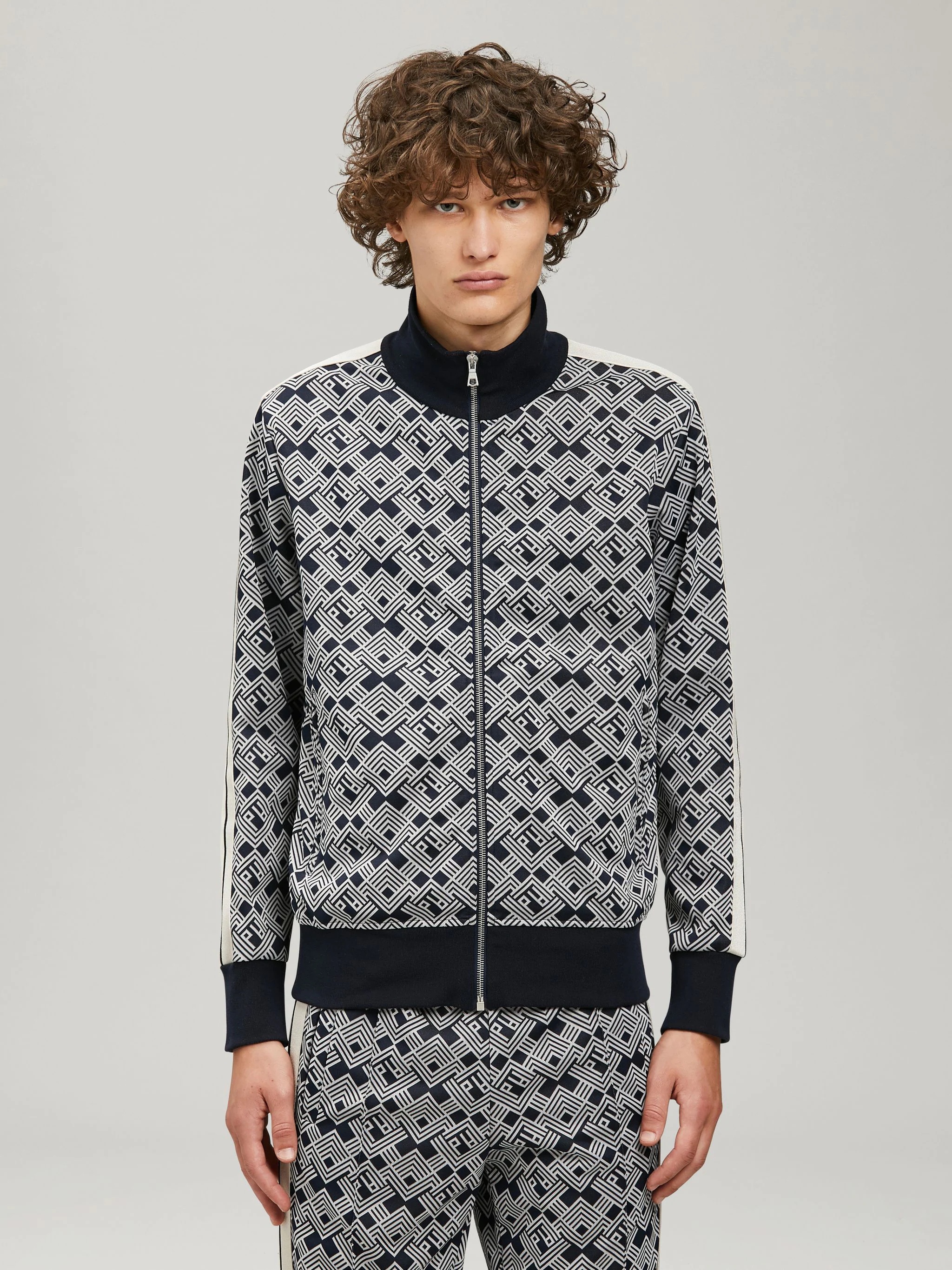MONOGRAM TRACK JACKET - 3