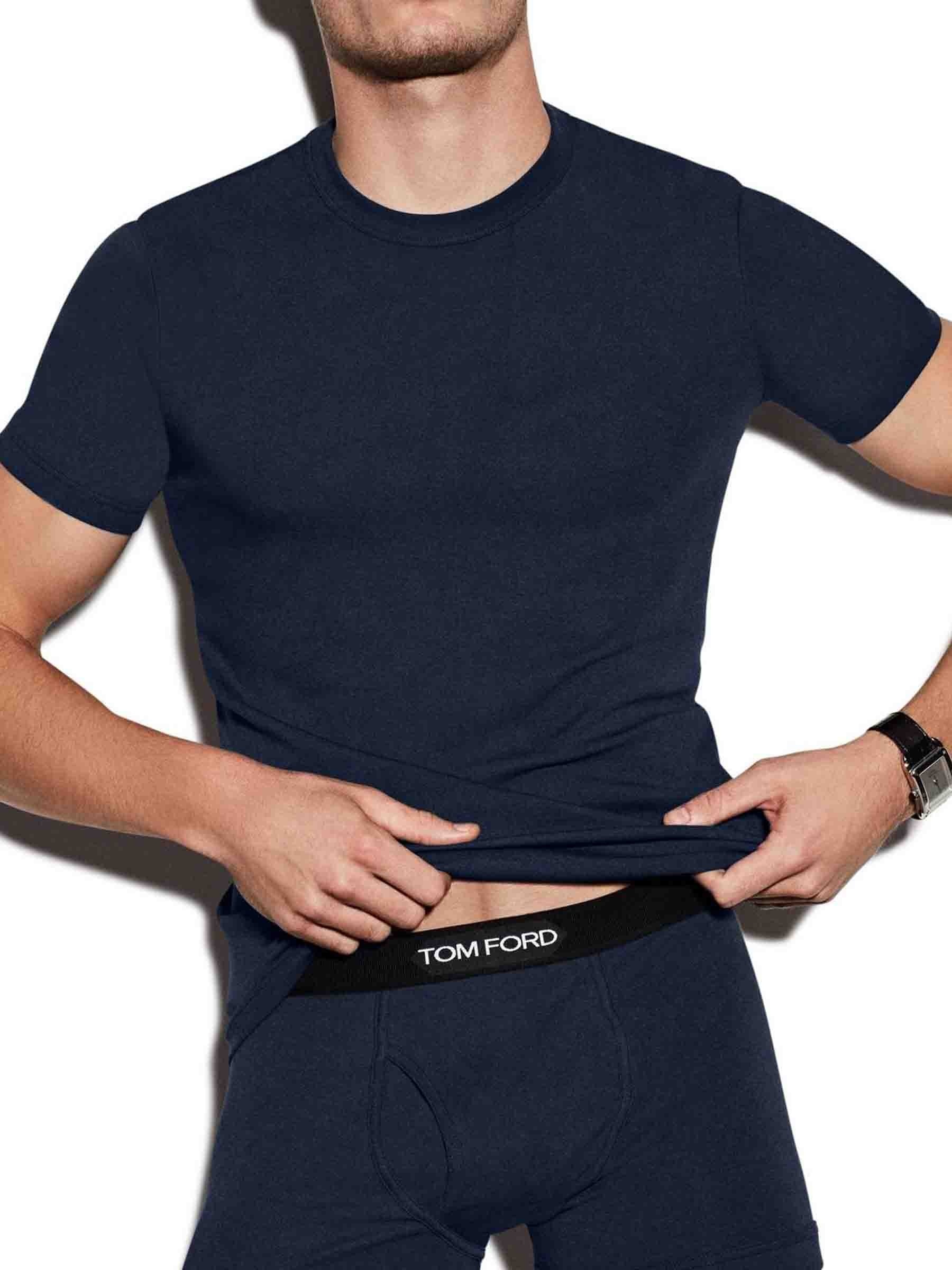 PLAIN COTTON UNDERSHIRT - 2