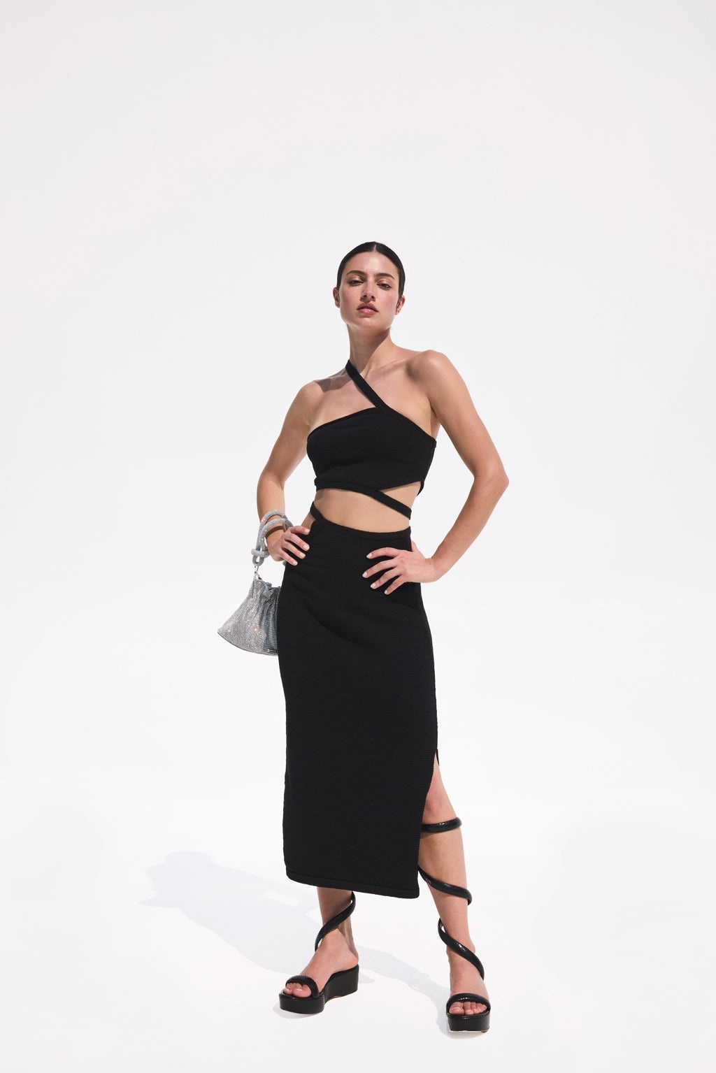 SAMIRA KNIT SKIRT - 1