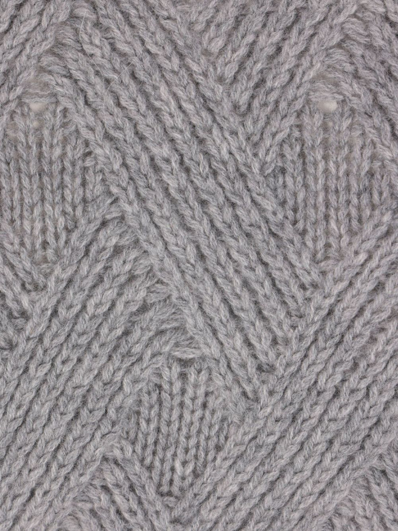 cable-knit crew-neck sweater 4