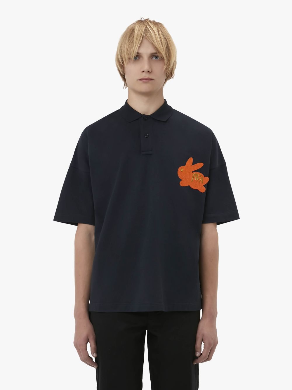 BUNNY EMBROIDERED LOGO POLO SHIRT - 2