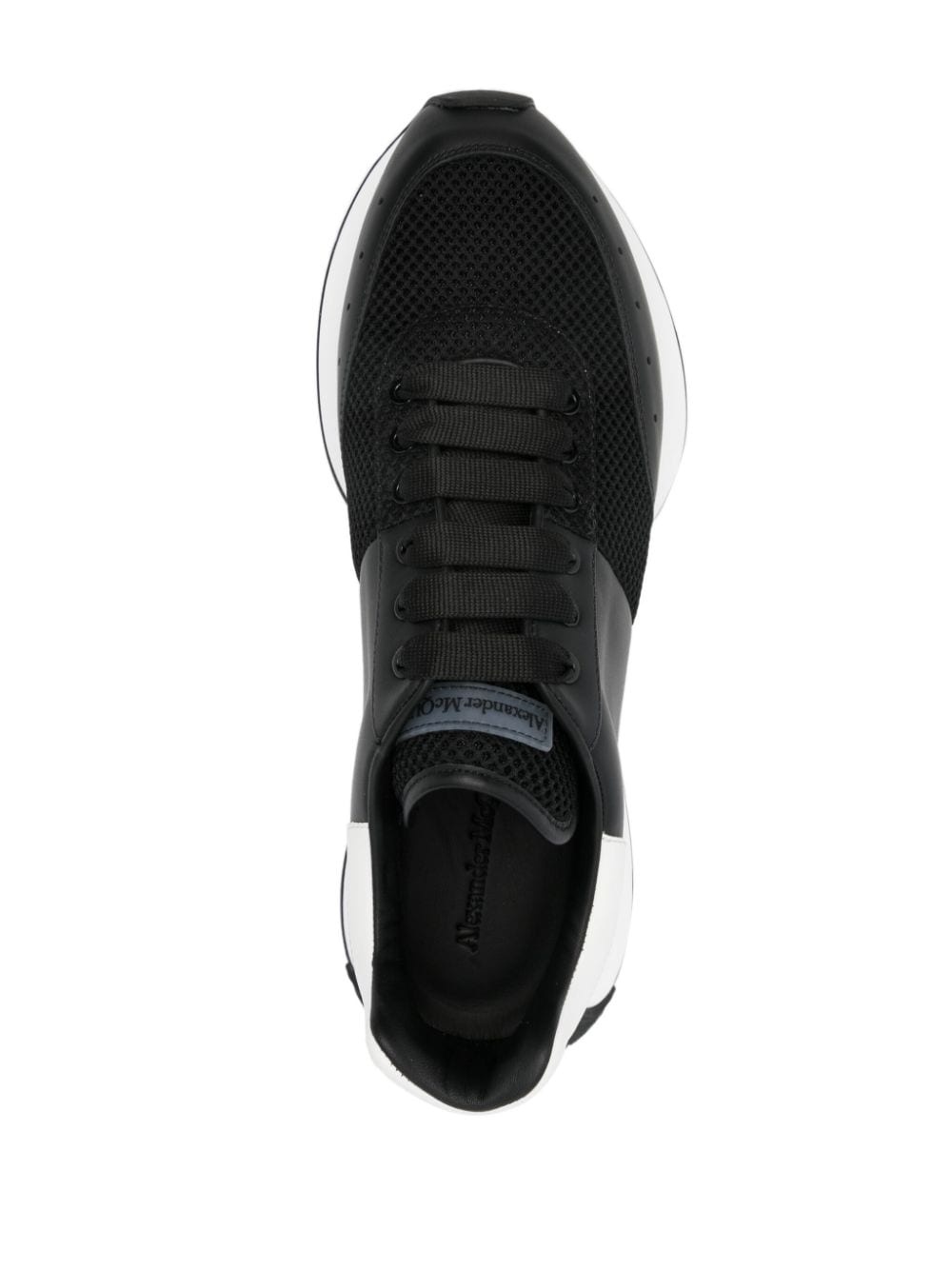 panelled chunky sneakers - 4