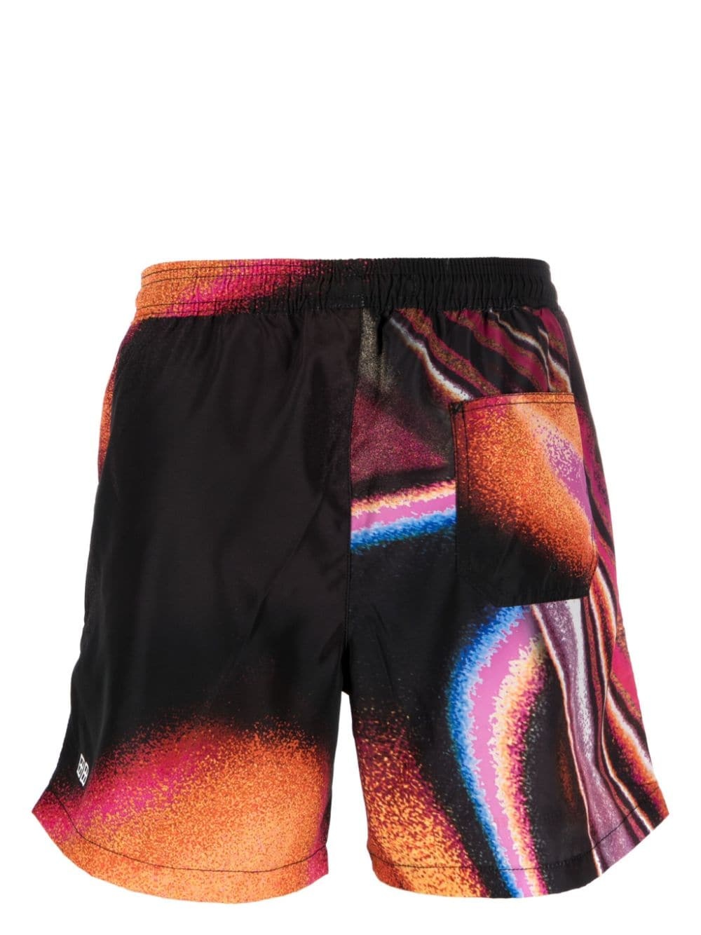 Mind State abstract-print swim shorts - 2
