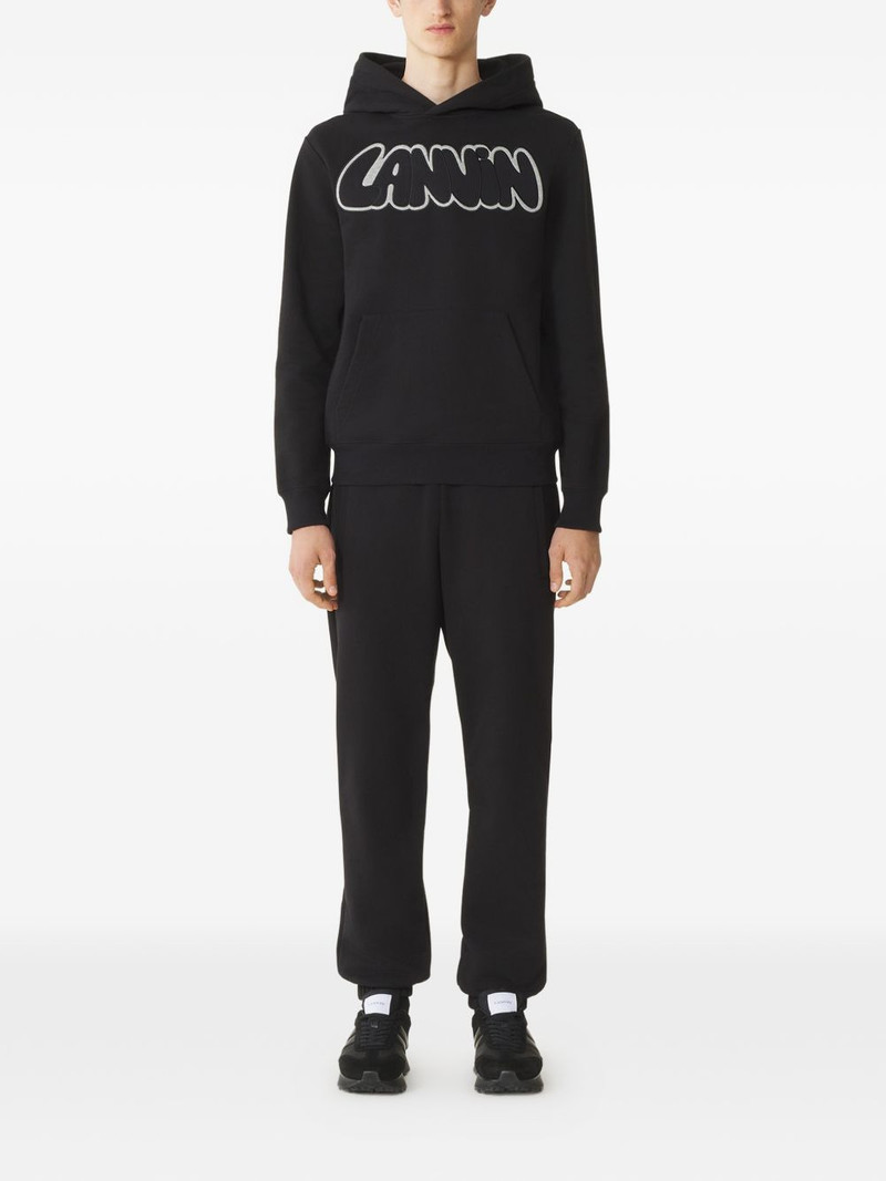 Lanvin logo-appliqué track outlook