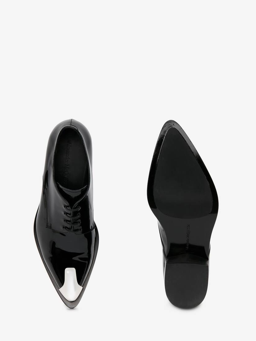 Men's Punk Derby in Black/silver - 4