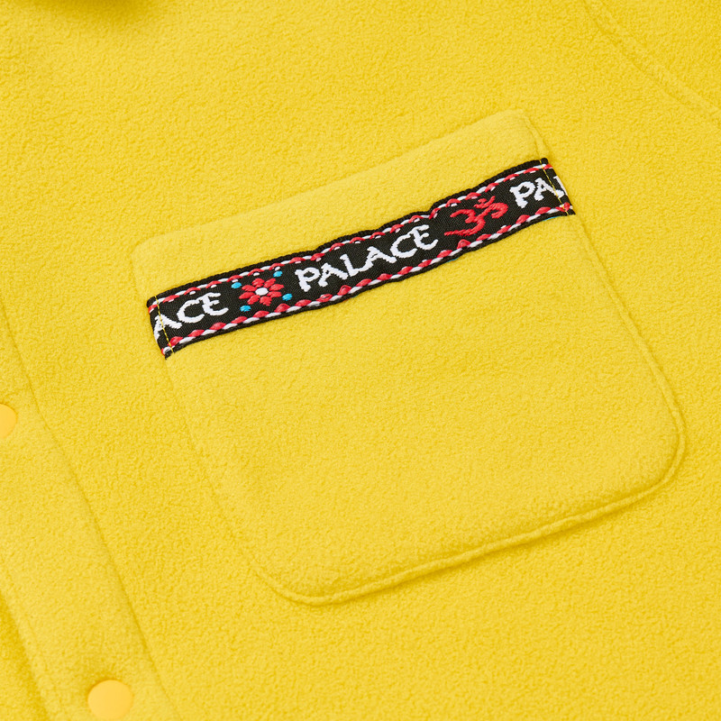 POLARTEC OM FLEECE OVERSHIRT SAFFRON 3