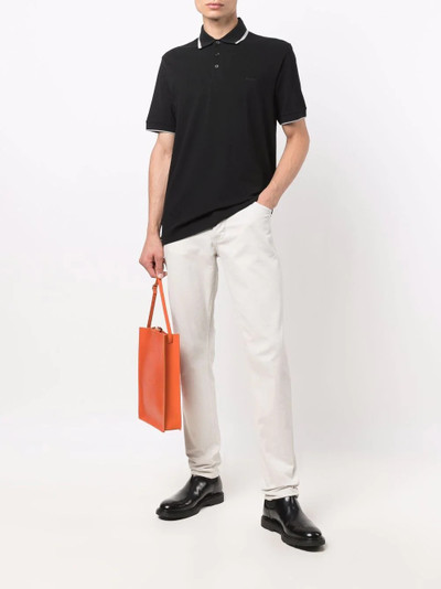 Z Zegna short-sleeve polo shirt outlook