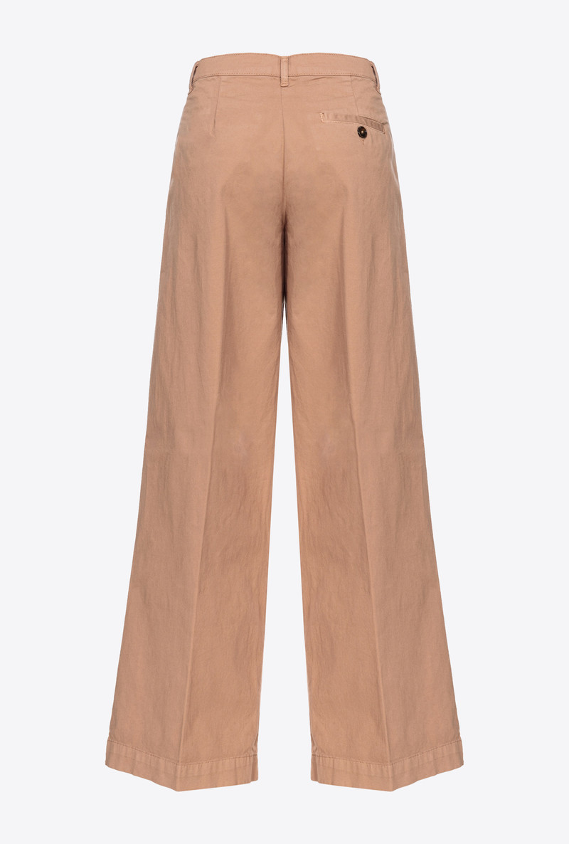 WIDE-LEG CAVALRY FABRIC TROUSERS 5