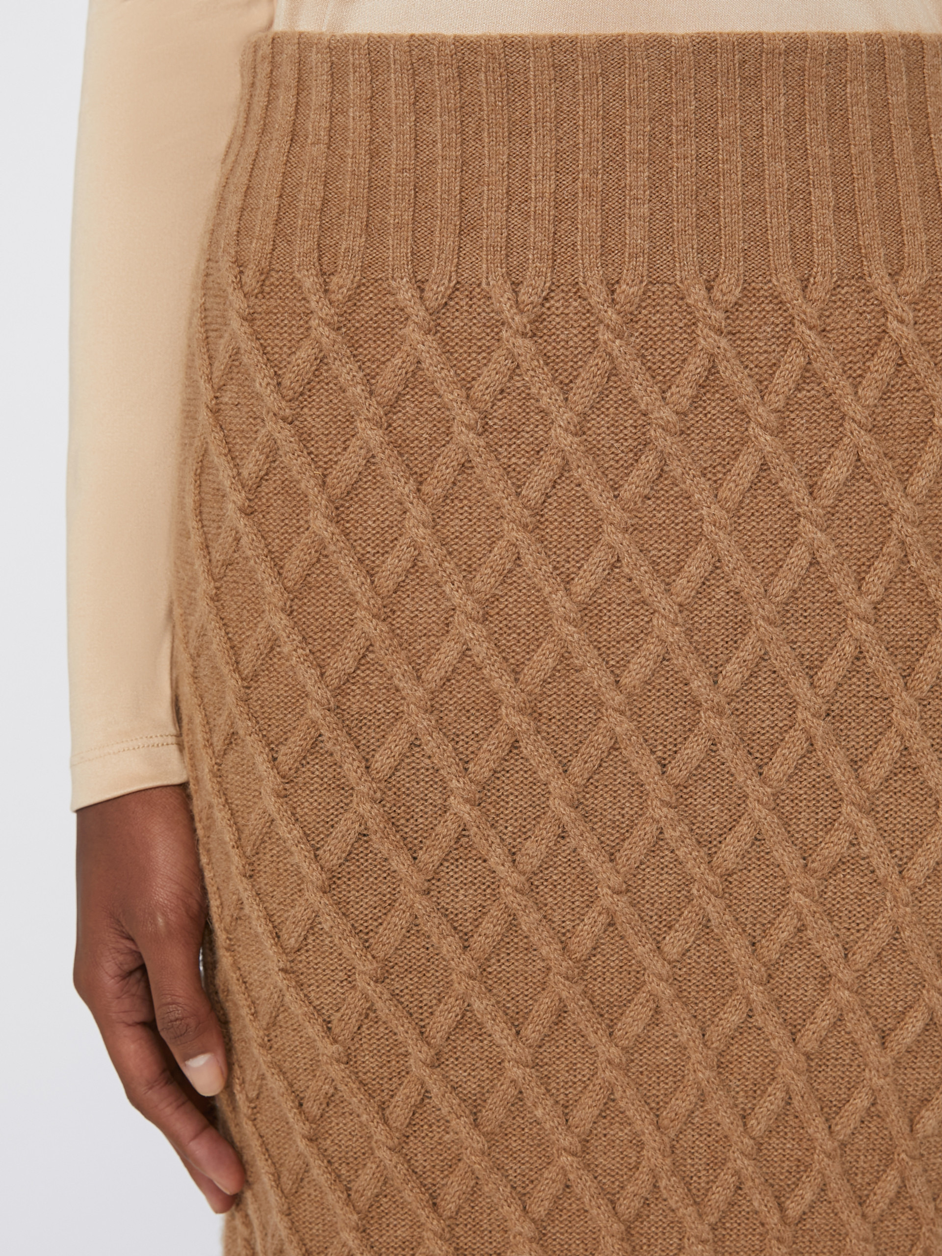 PO Camel yarn skirt - 5