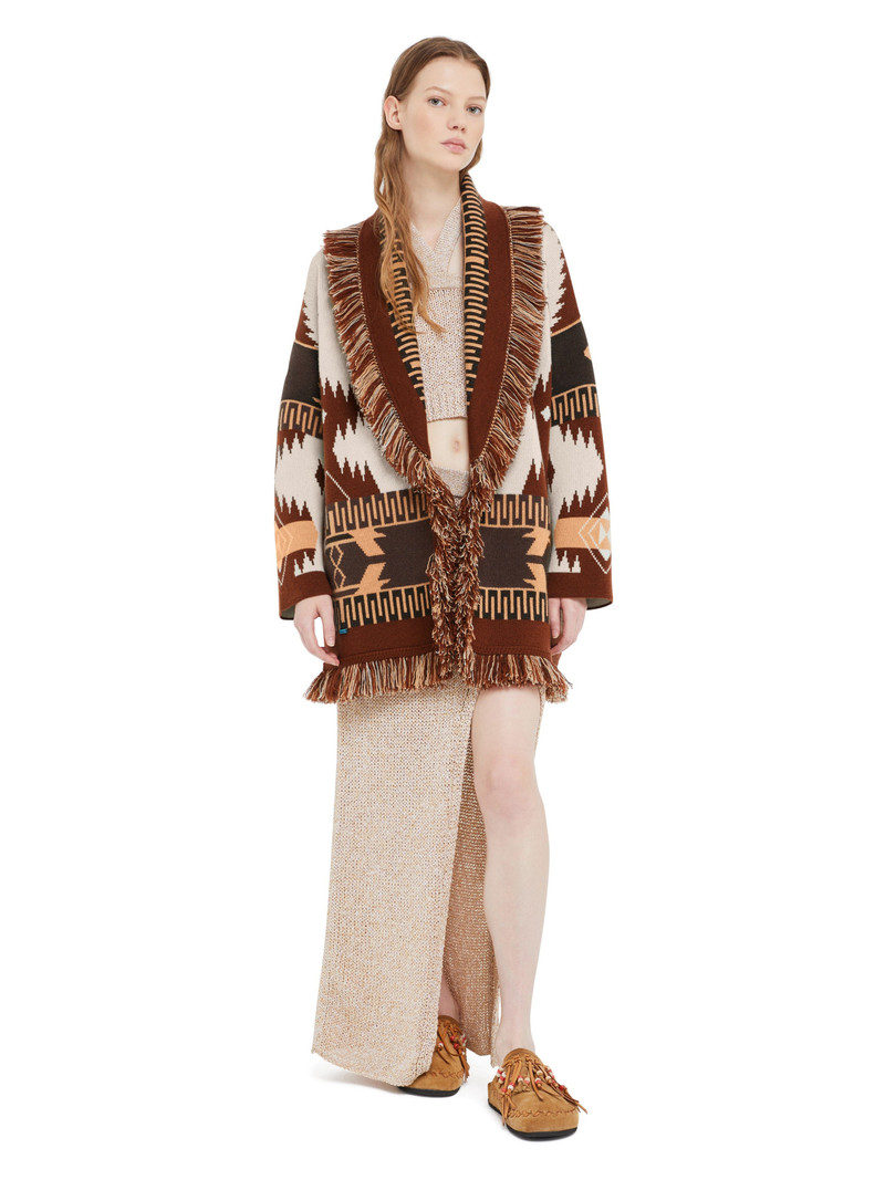 Alanui Icon Jacquard Cardigan outlook
