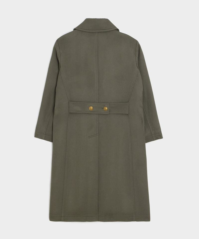 Italian Wool Officer Coat 9
