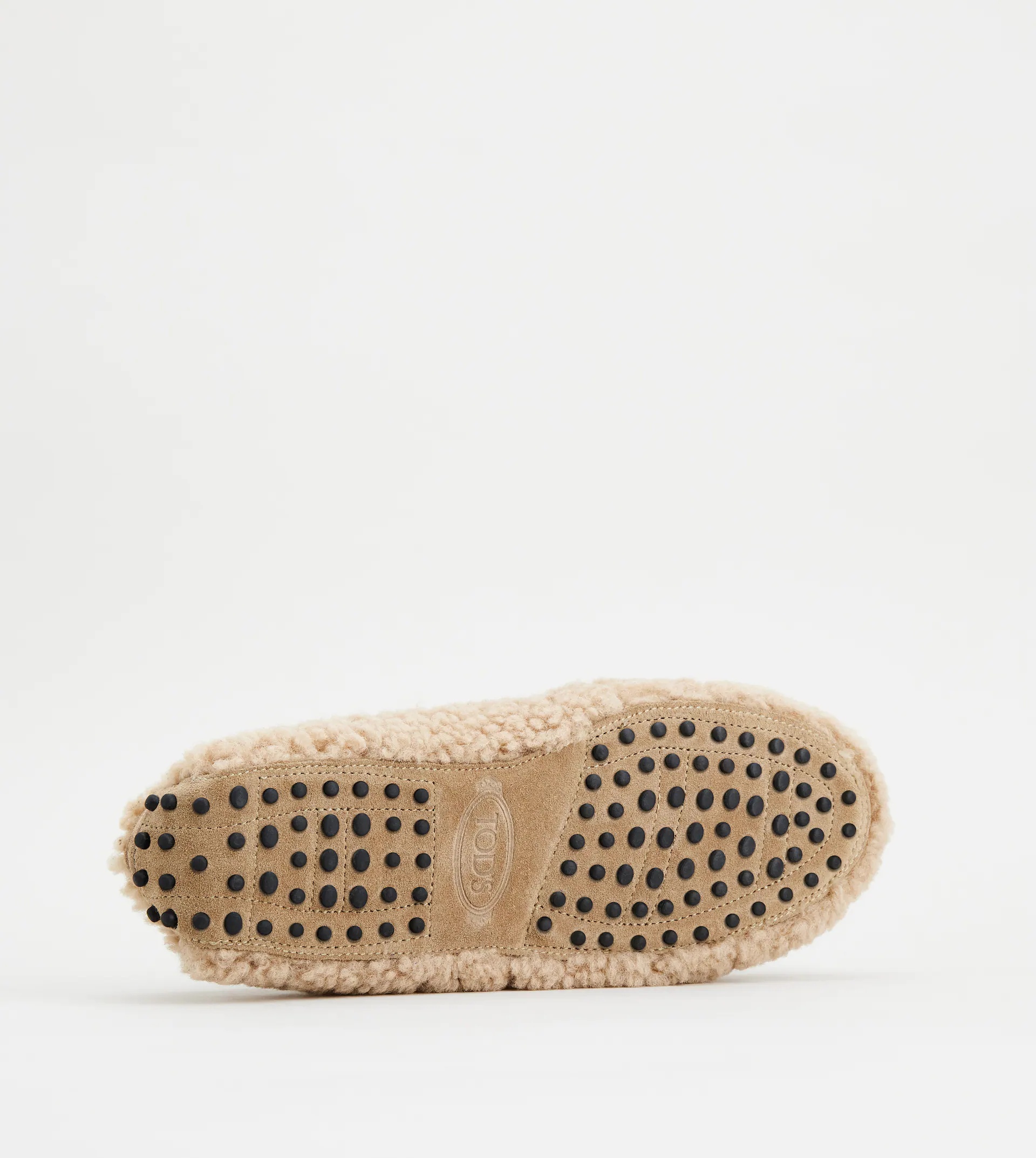 CITY GOMMINO DRIVING SHOES IN SHEEPSKIN - BEIGE - 6