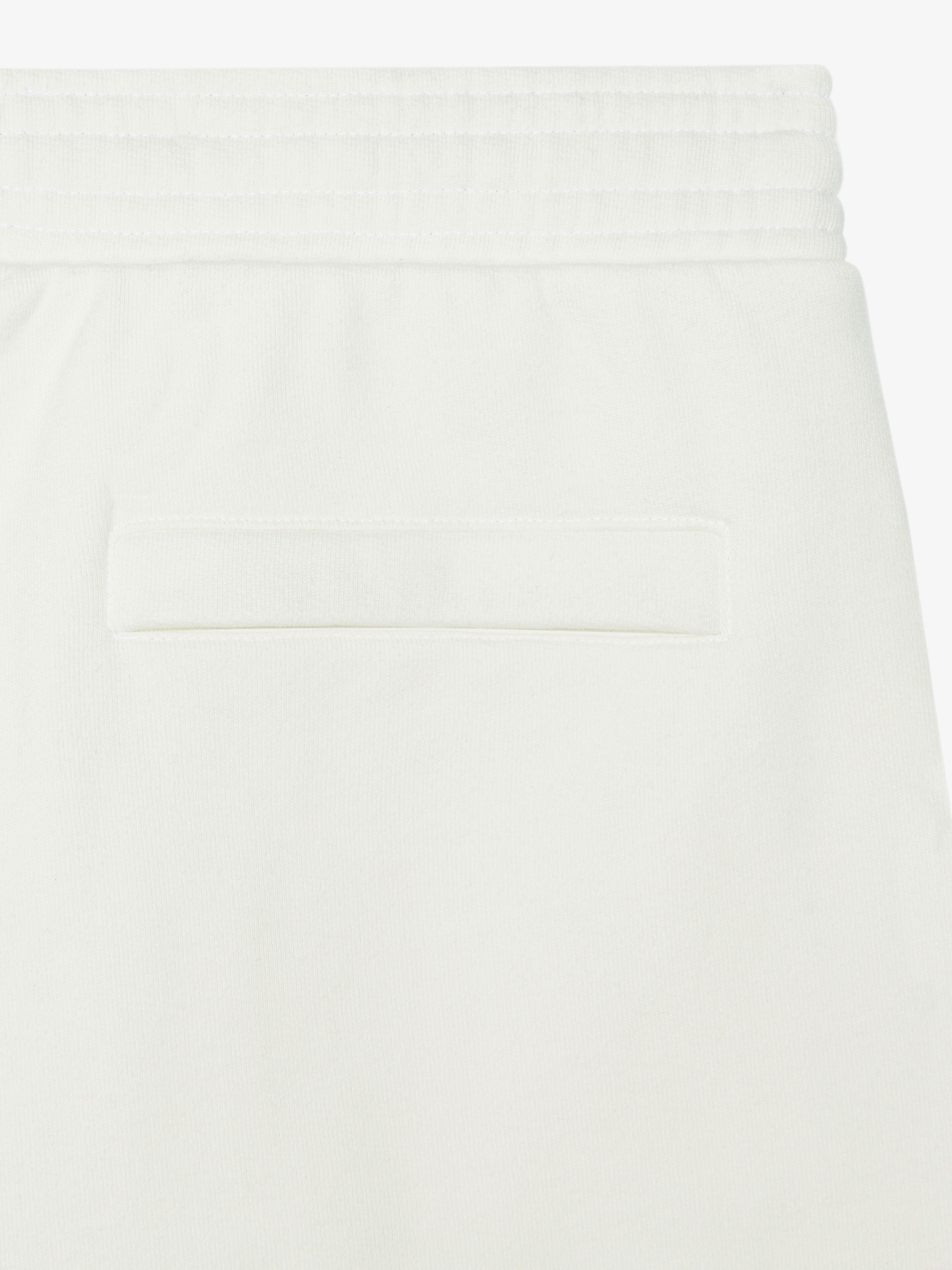 BERMUDA SHORTS IN FLEECE WITH GIVENCHY LNFINITY PRINT - 5