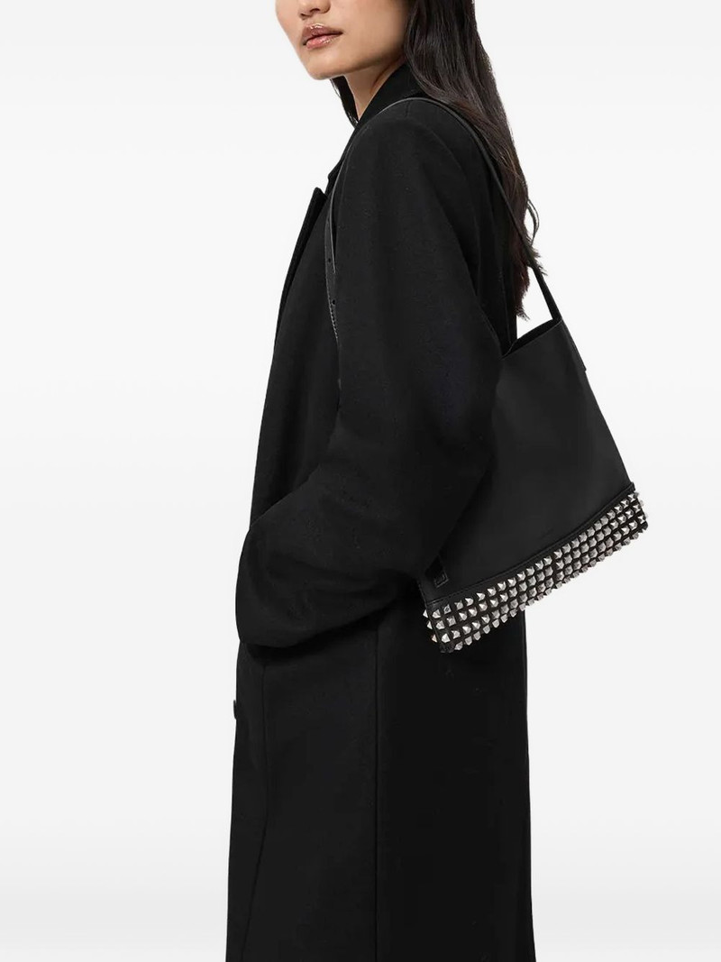 ALLSAINTS Asha studded shoulder bag outlook