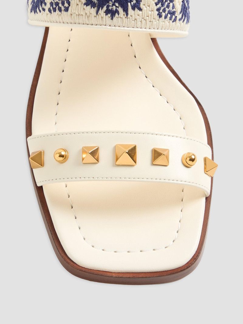 Women's Plaster Caster 60MM Sandals - Ivory Natural Blue 3