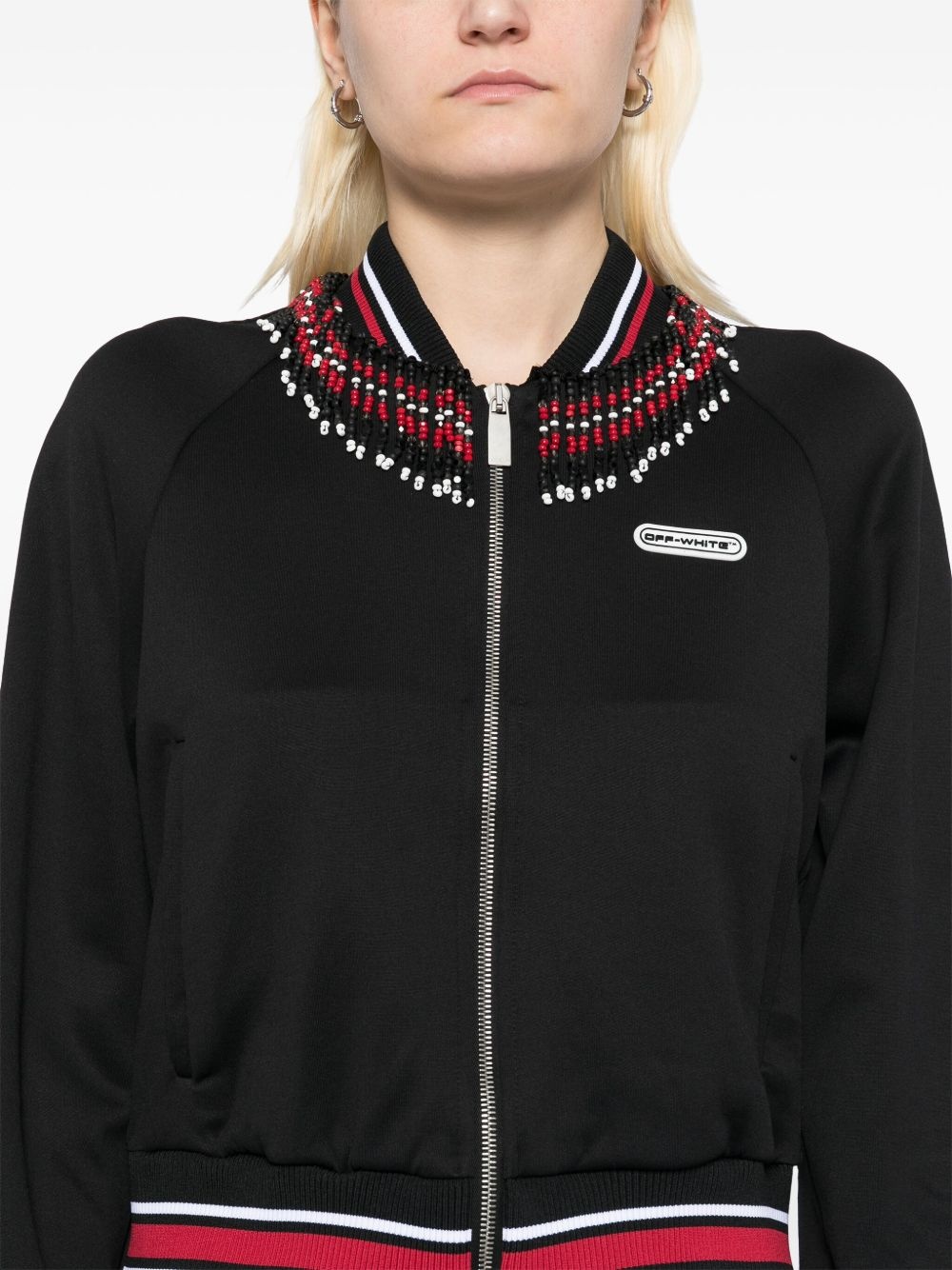 embr off patch tracksuit jacket - 5