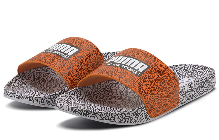 PUMA Mr. Doodle x Leadcat 20 Slides 'Wavy Doodles' 374218-01 - 2