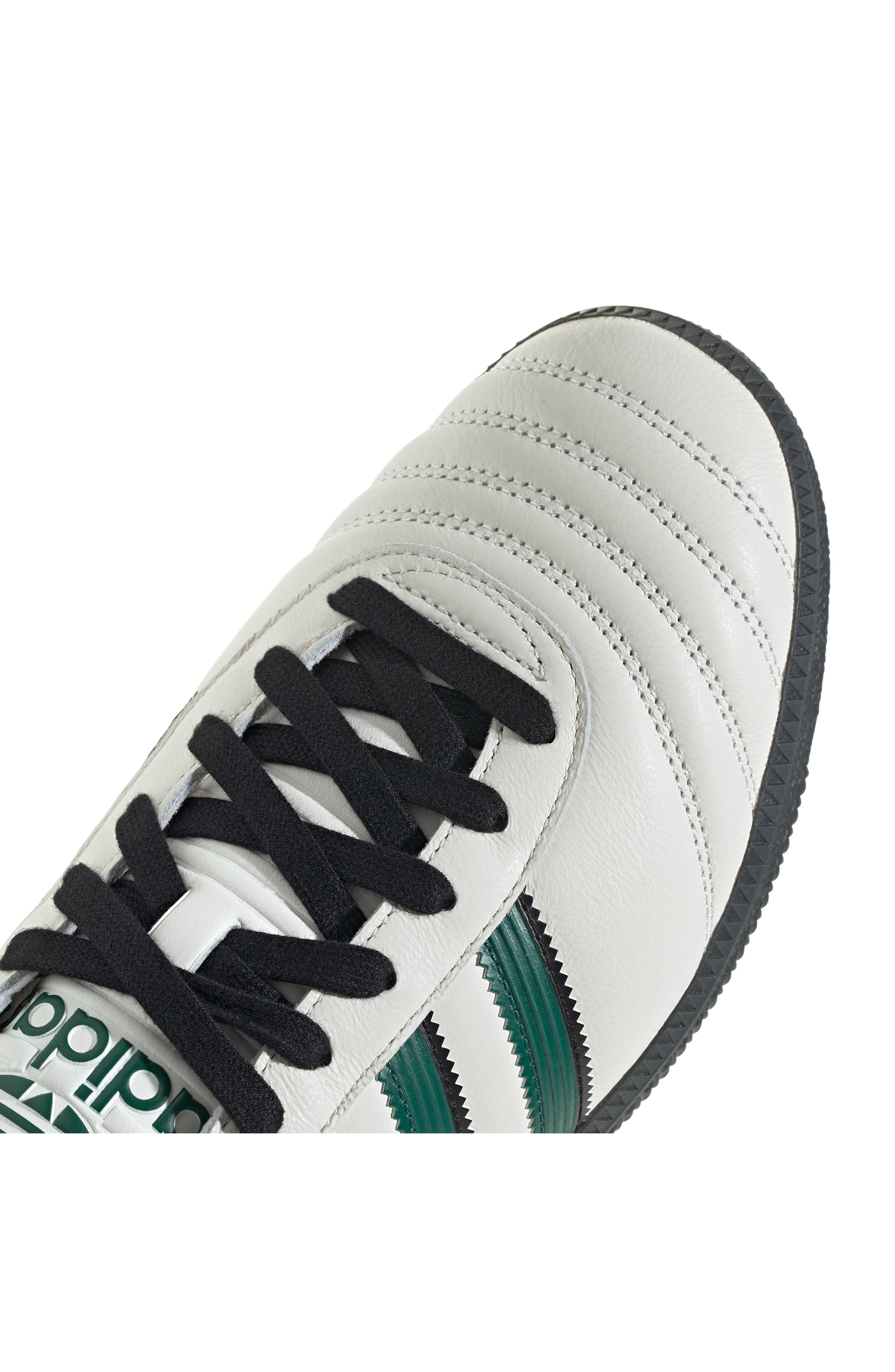 adidas Gender Inclusive Samba 62 Sneaker in White/Green/Carbon at Nordstrom - 8