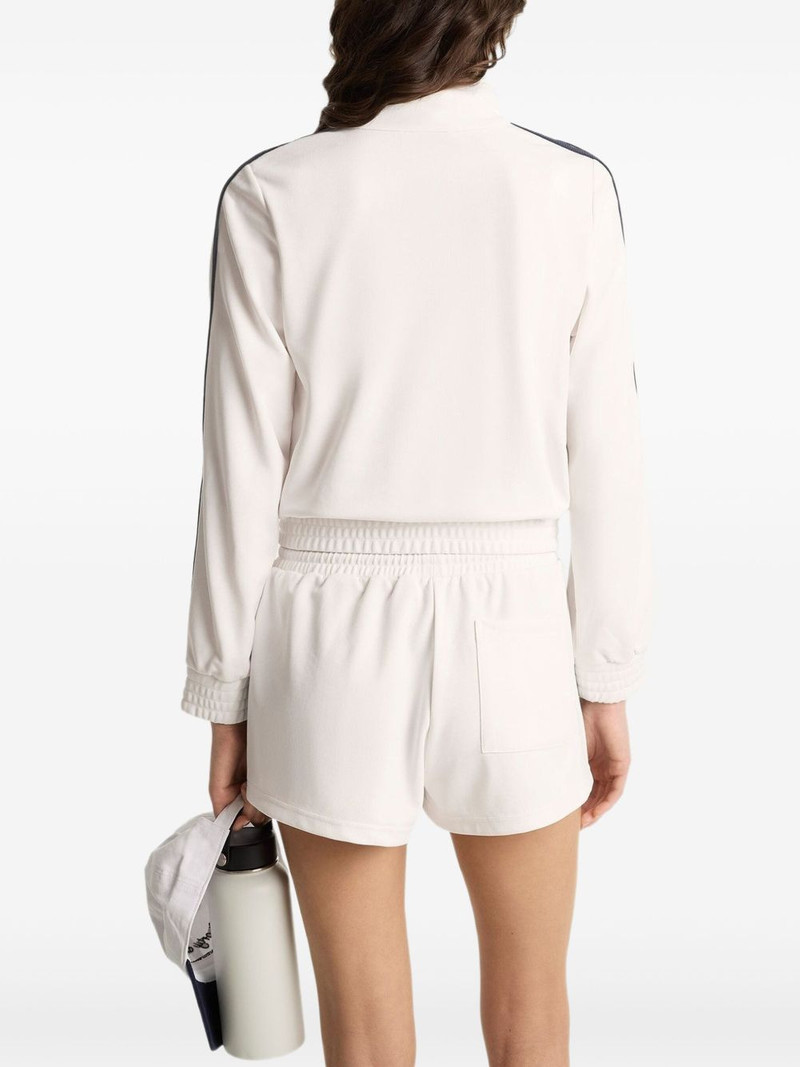 logo-embroidered side-stripe shorts 3