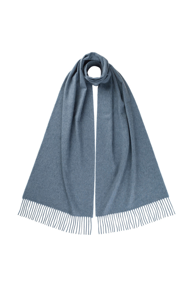 Wide Cashmere Scarf 1
