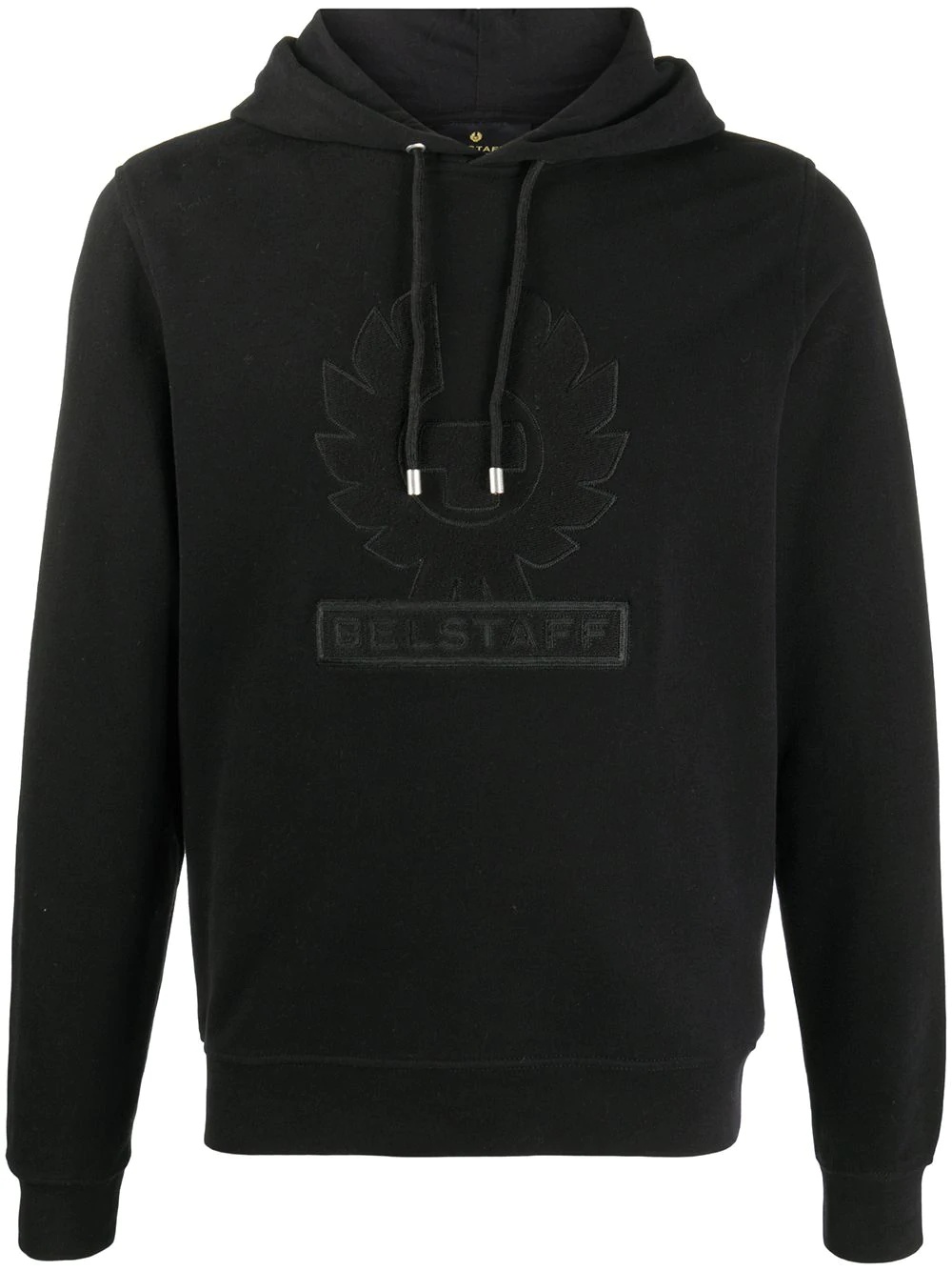 logo patch hoodie - 1