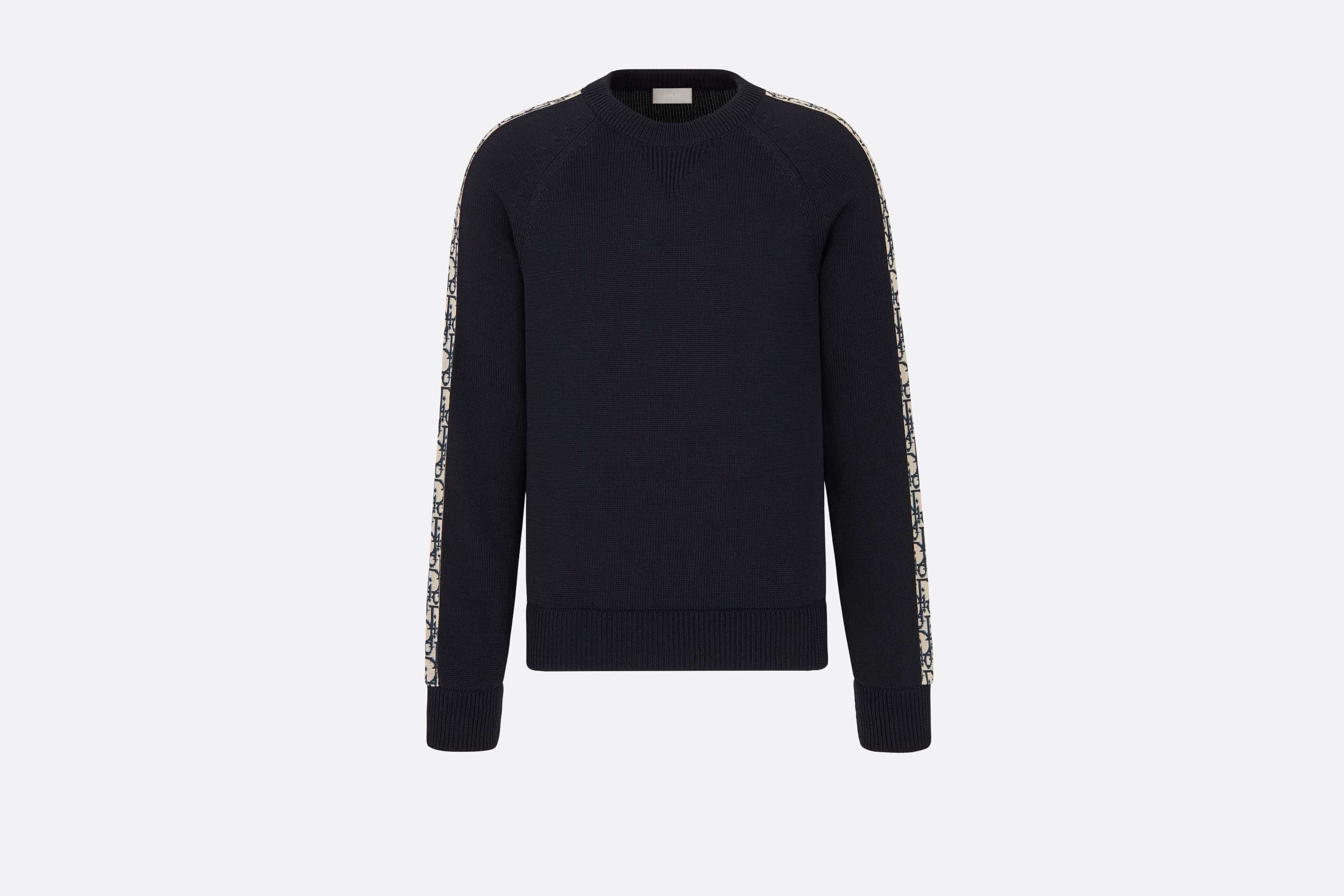 Sweater with Dior Oblique Inserts - 1