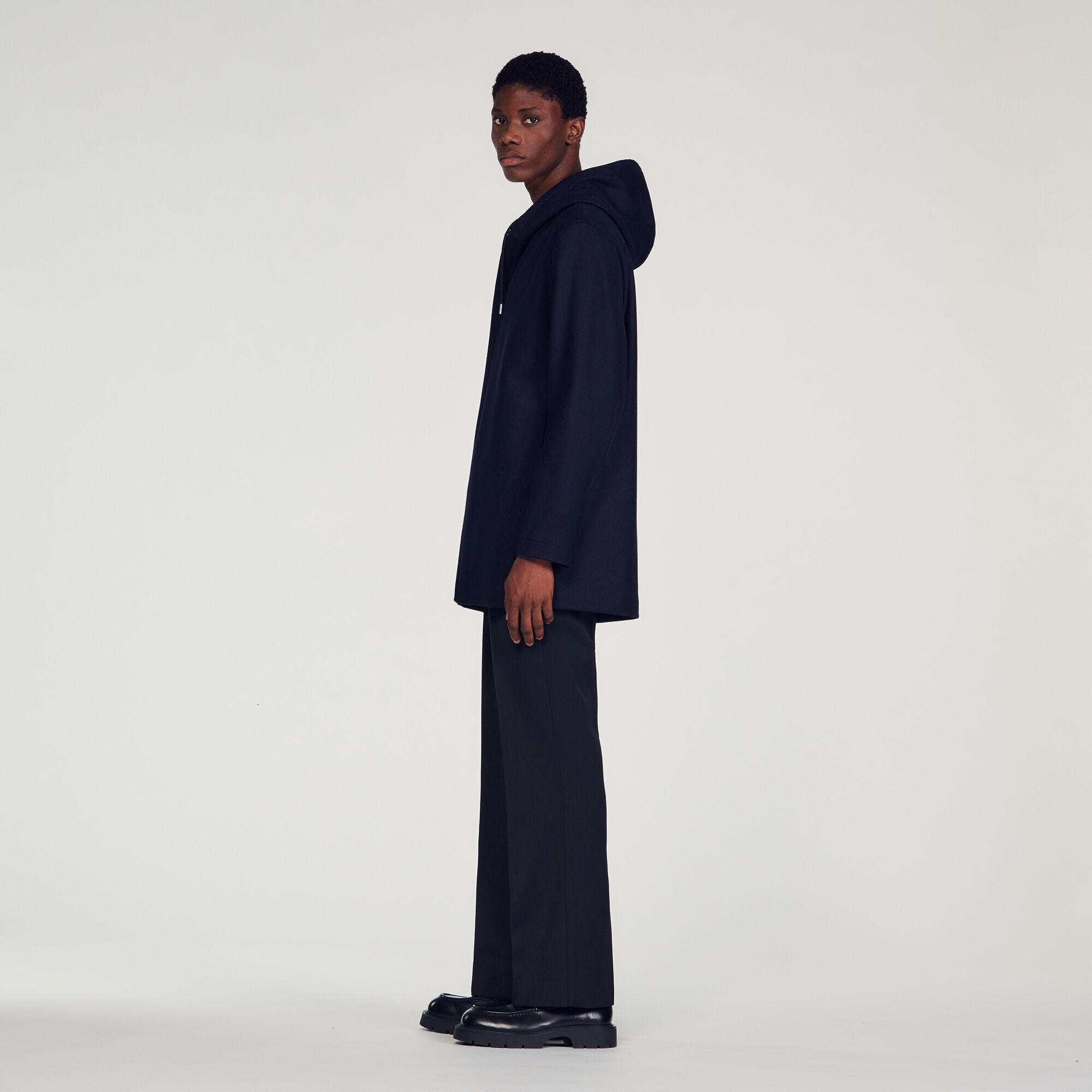 HOODED COAT - 7