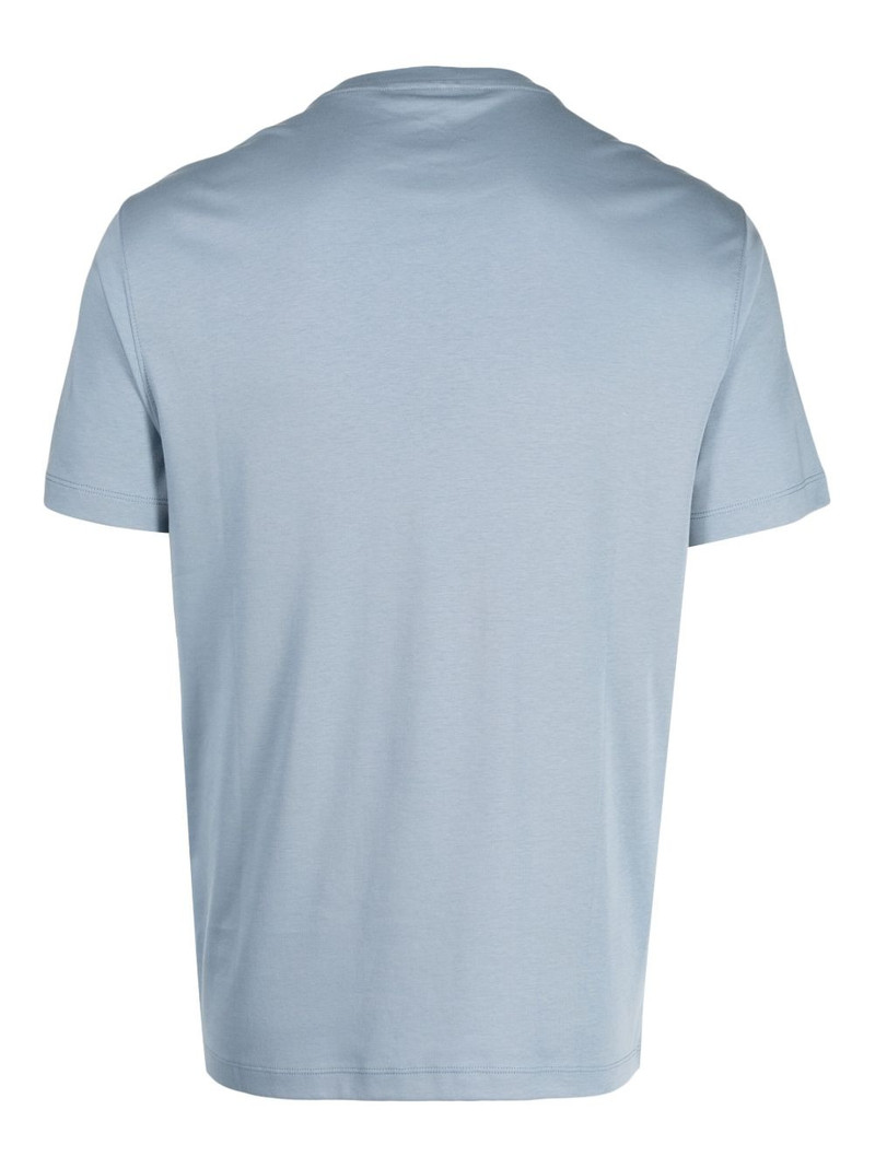 MICHAEL KORS embroidered-logo cotton T-shirt outlook