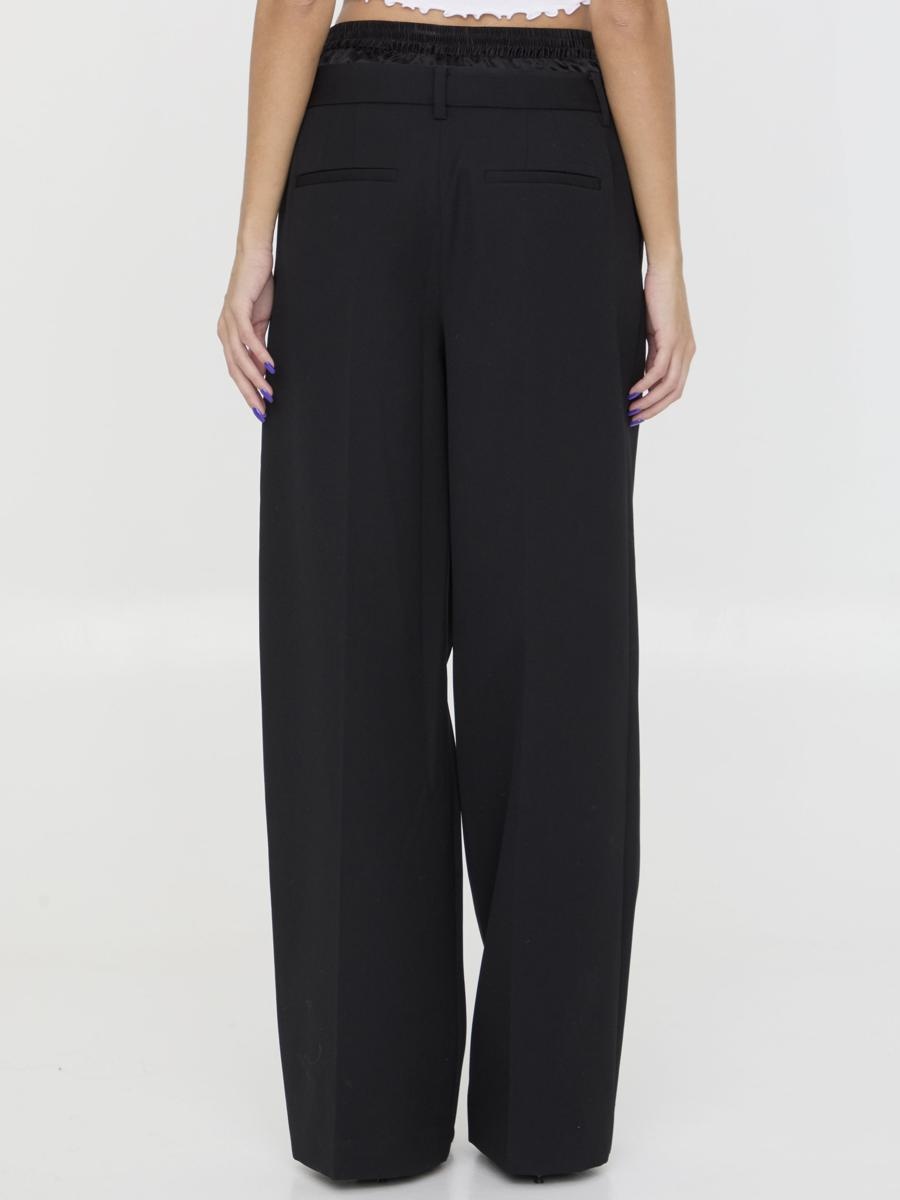 ALEXANDER WANG TAILORED PANTS WITH BRIEF - 3