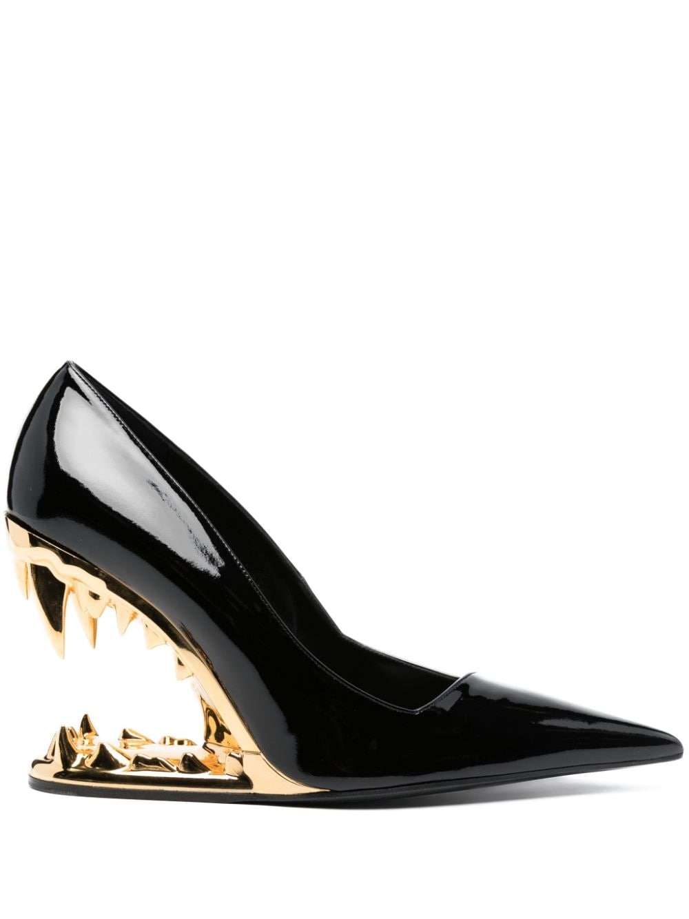 Morso 105mm leather pumps - 1