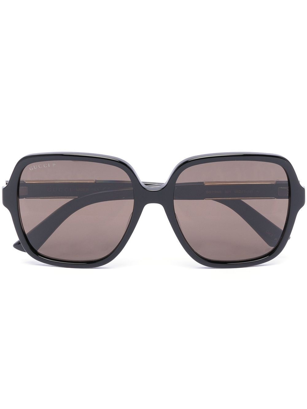 square-frame sunglasses - 1