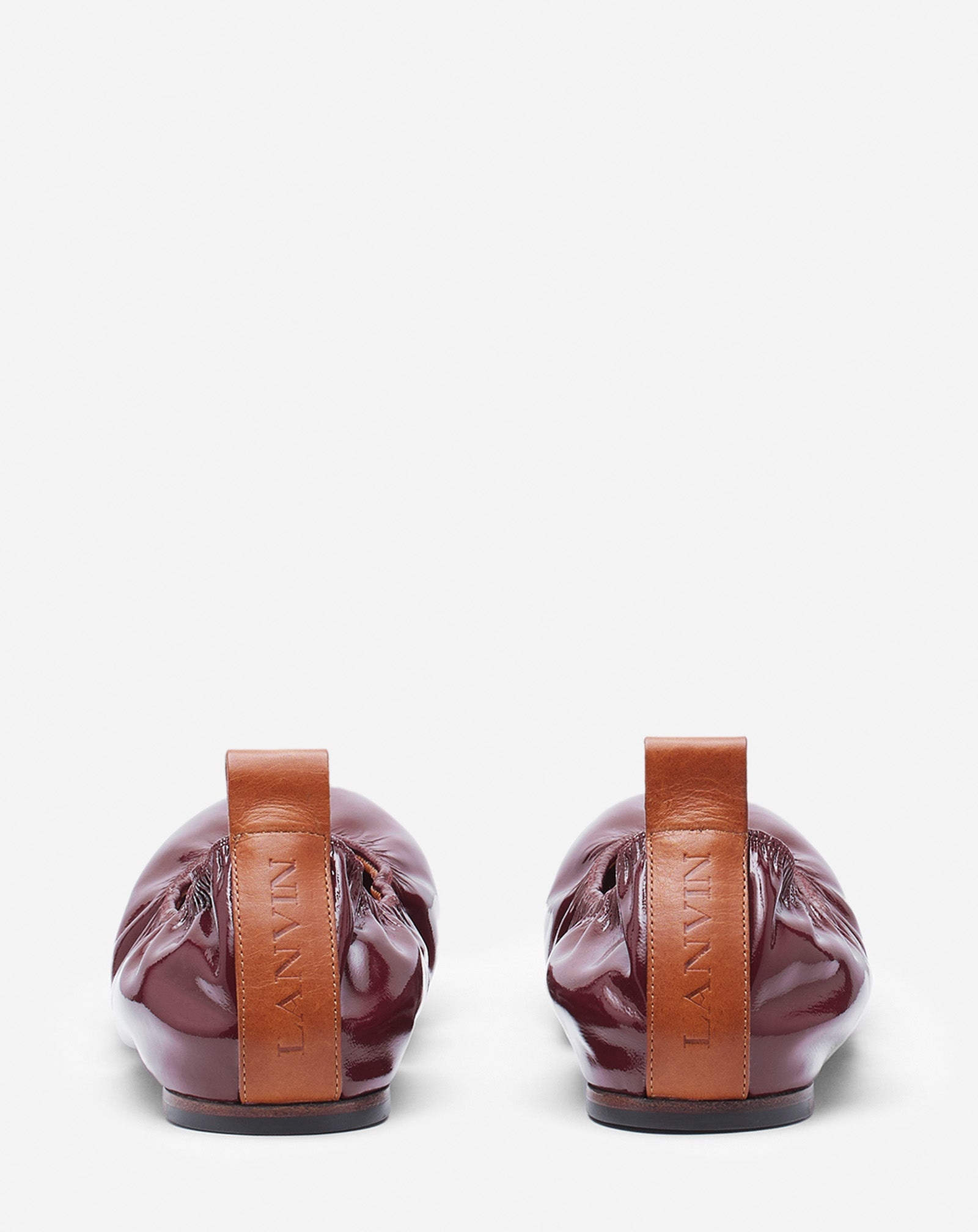 THE BALLERINA FLAT IN PATENT LEATHER - 4
