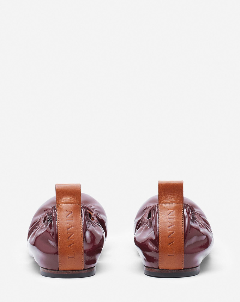 THE BALLERINA FLAT IN PATENT LEATHER 4