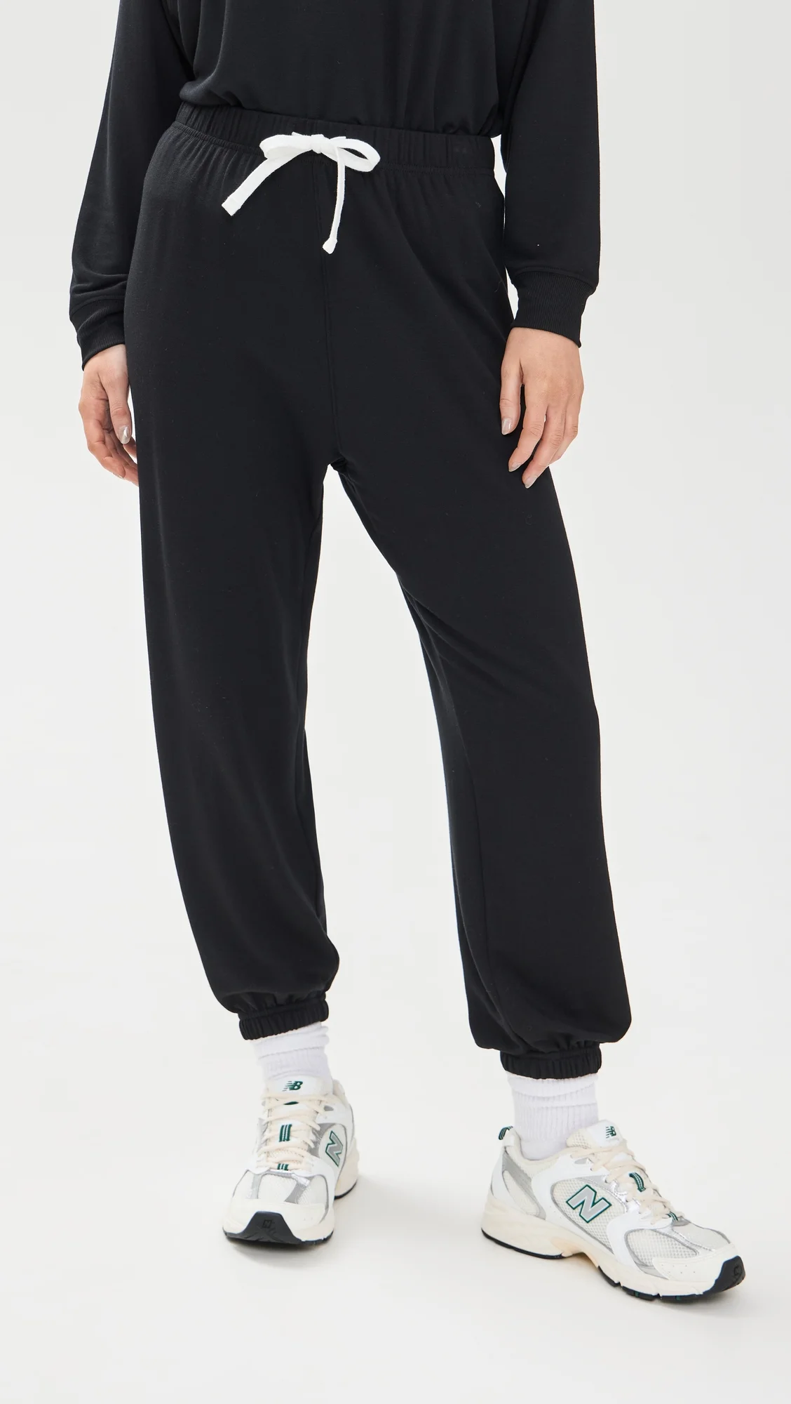 Andie Oversized Fleece Sweatpants - 1