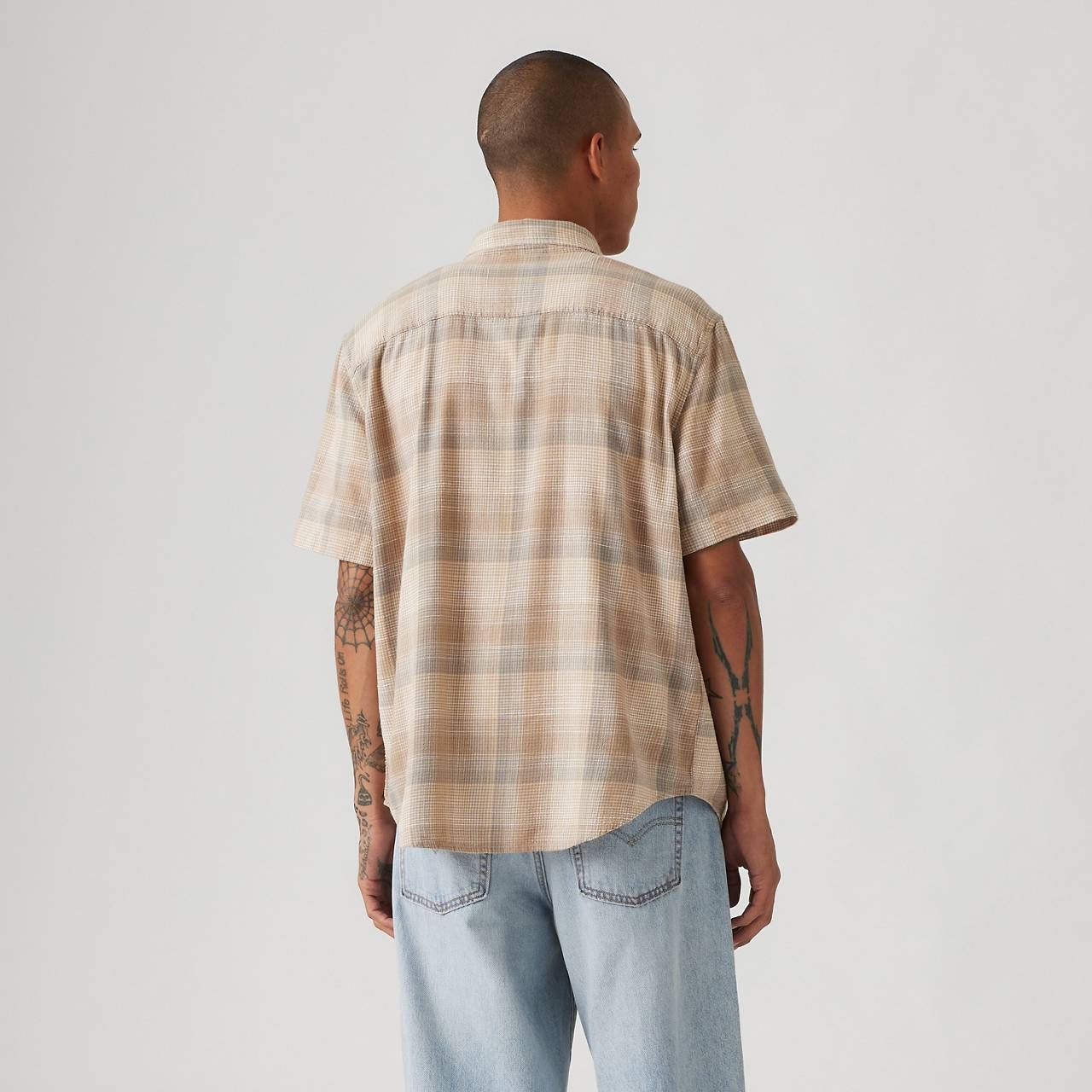 SHORT SLEEVE AUTHENTIC BUTTON-DOWN SHIRT - 4