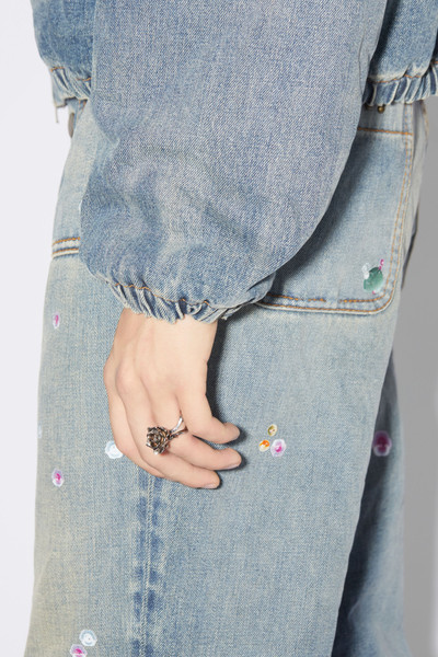 Acne Studios Rose ring - Antique Silver outlook