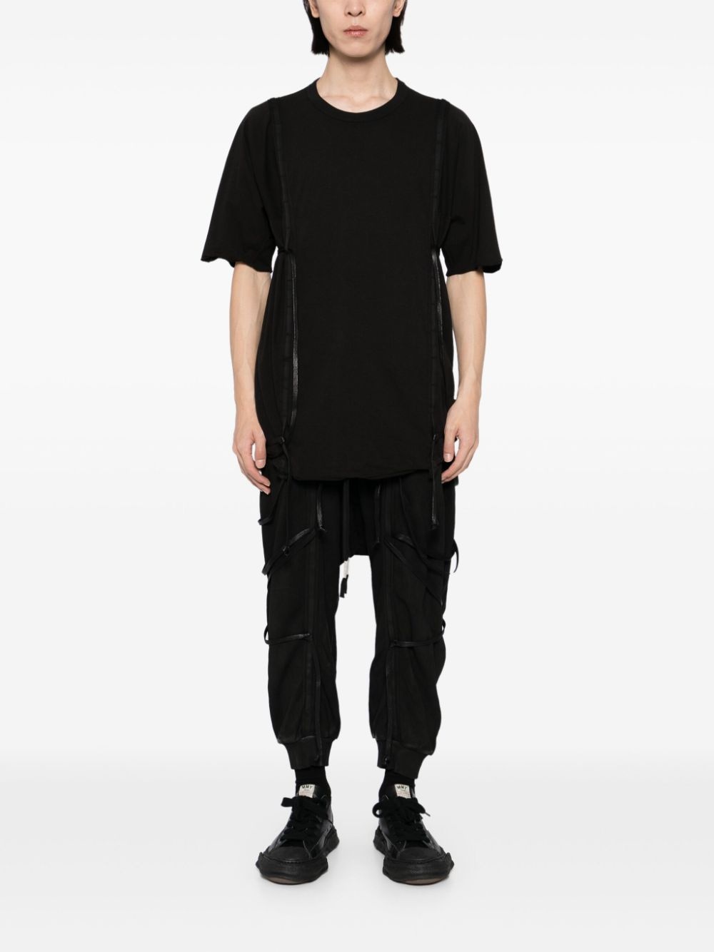 paneled T-shirt - 2