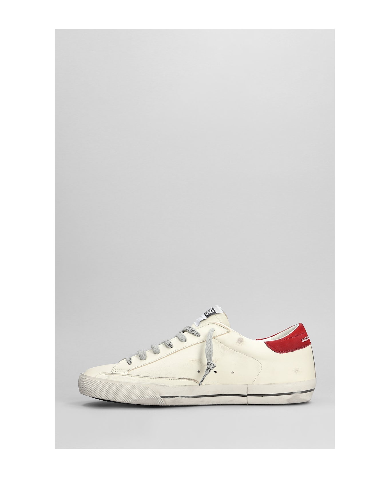 White Leather Snekaer - 3