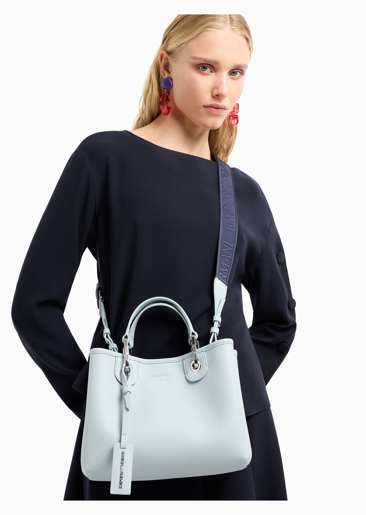 Small MyEA shopper bag with deer print - 7