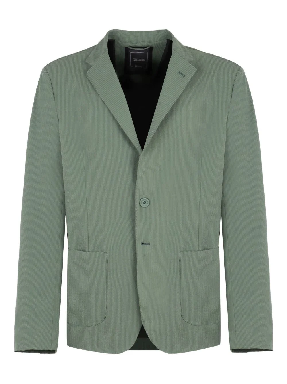 single-breasted lapel blazer - 1