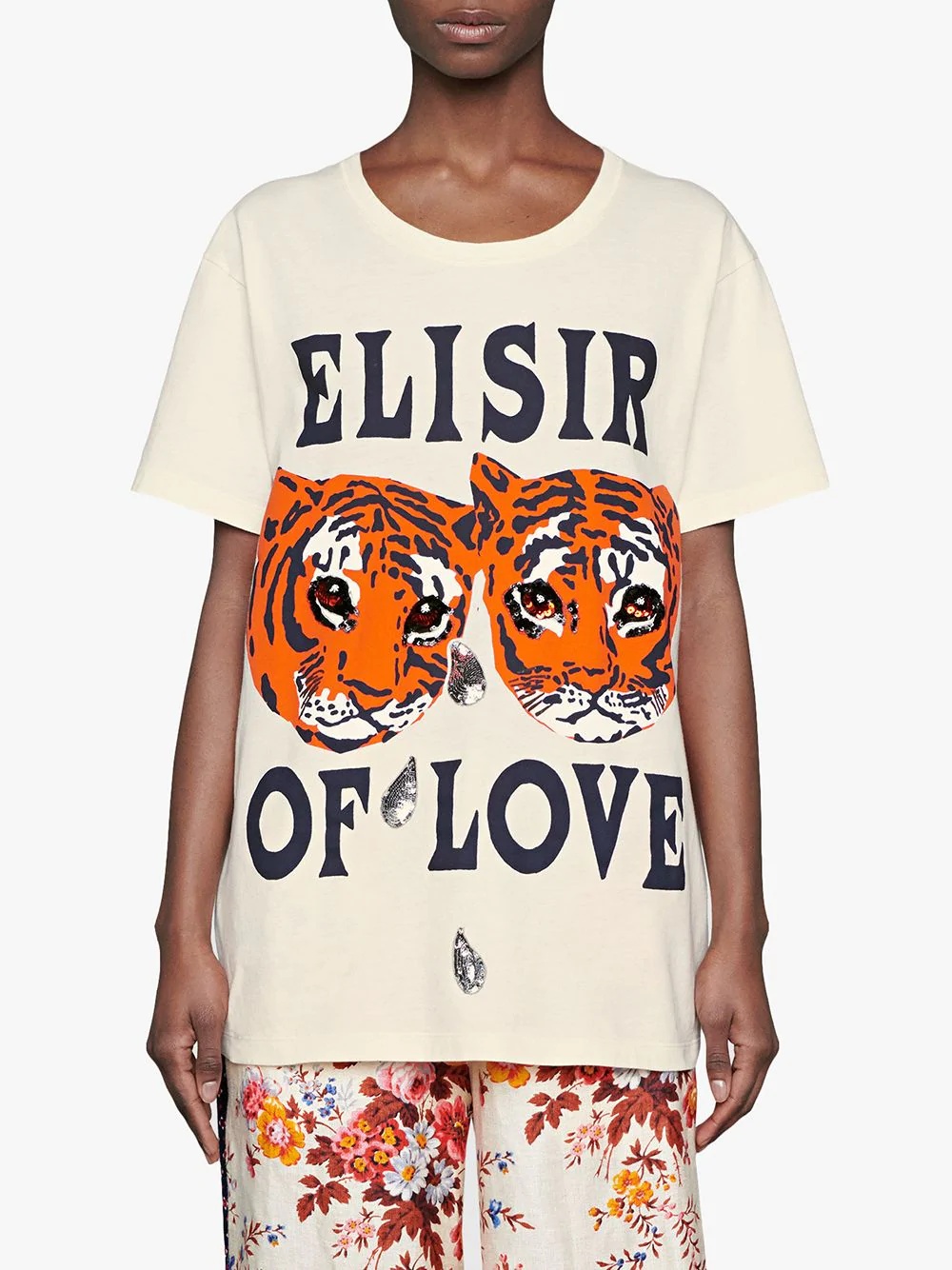 tiger oversized T-shirt - 3