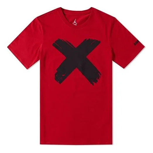 Air Jordan 1 Banned Red Black Short Sleeve Red 842254-687 - 1