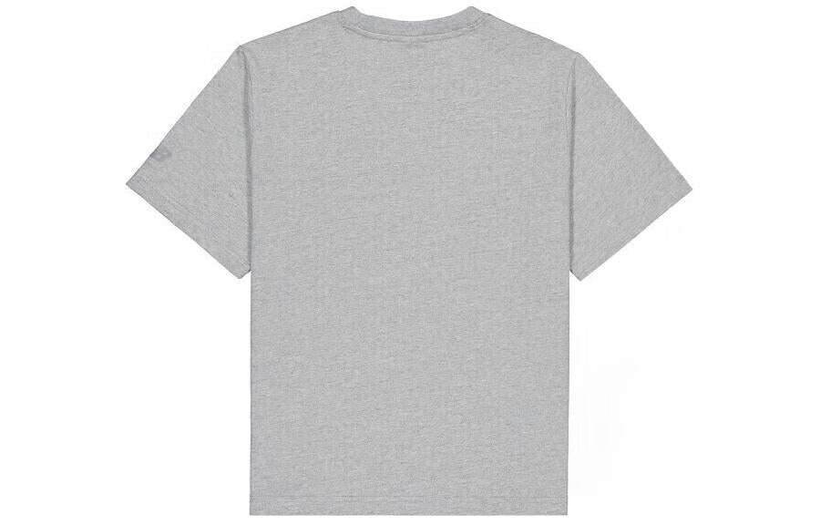 (WMNS) New Balance NBSC Cotton T-Shirt 'Grey' AWT42313-GHM - 2