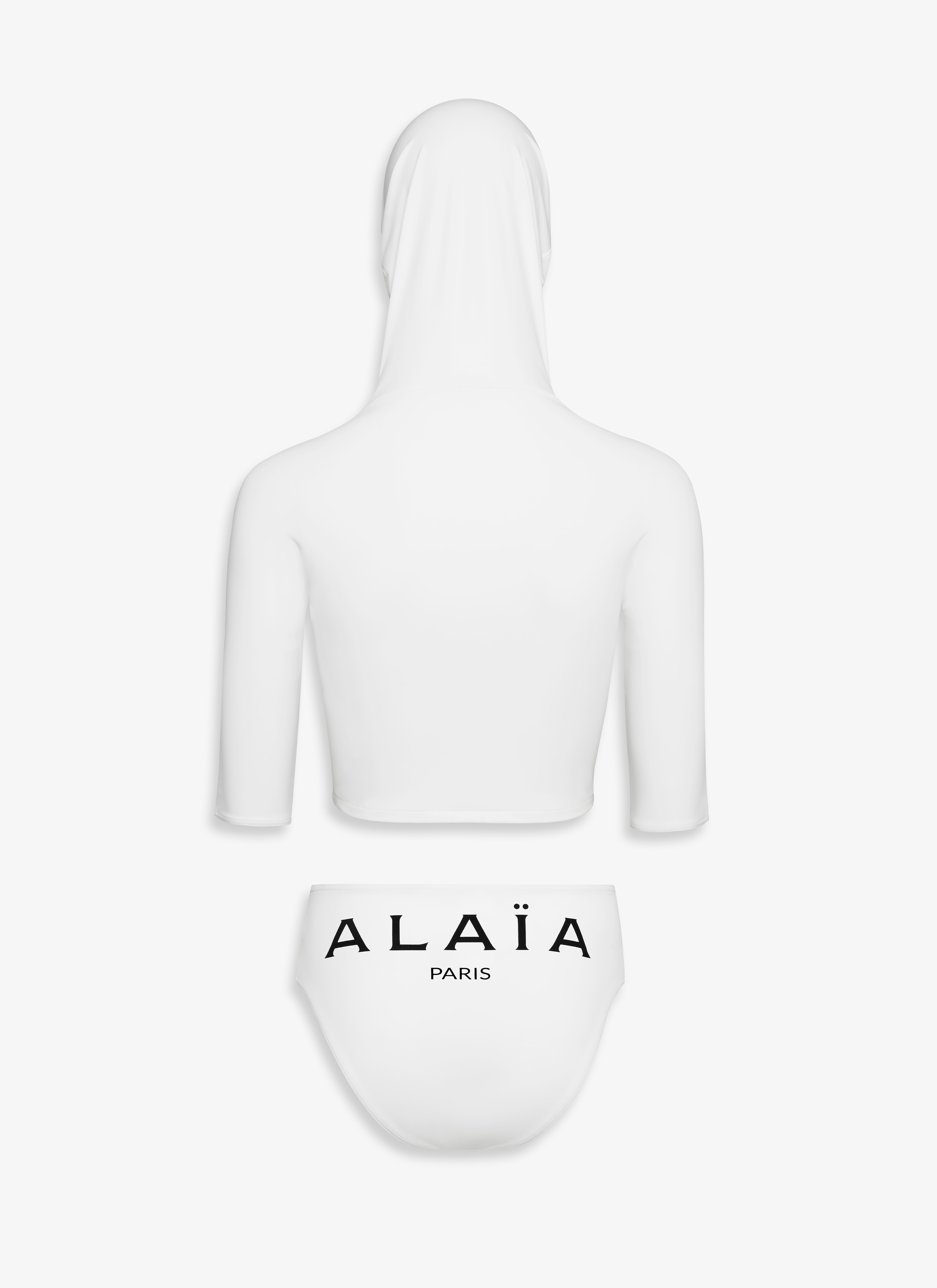 ALAIA TRIKINI IN JERSEY - 4