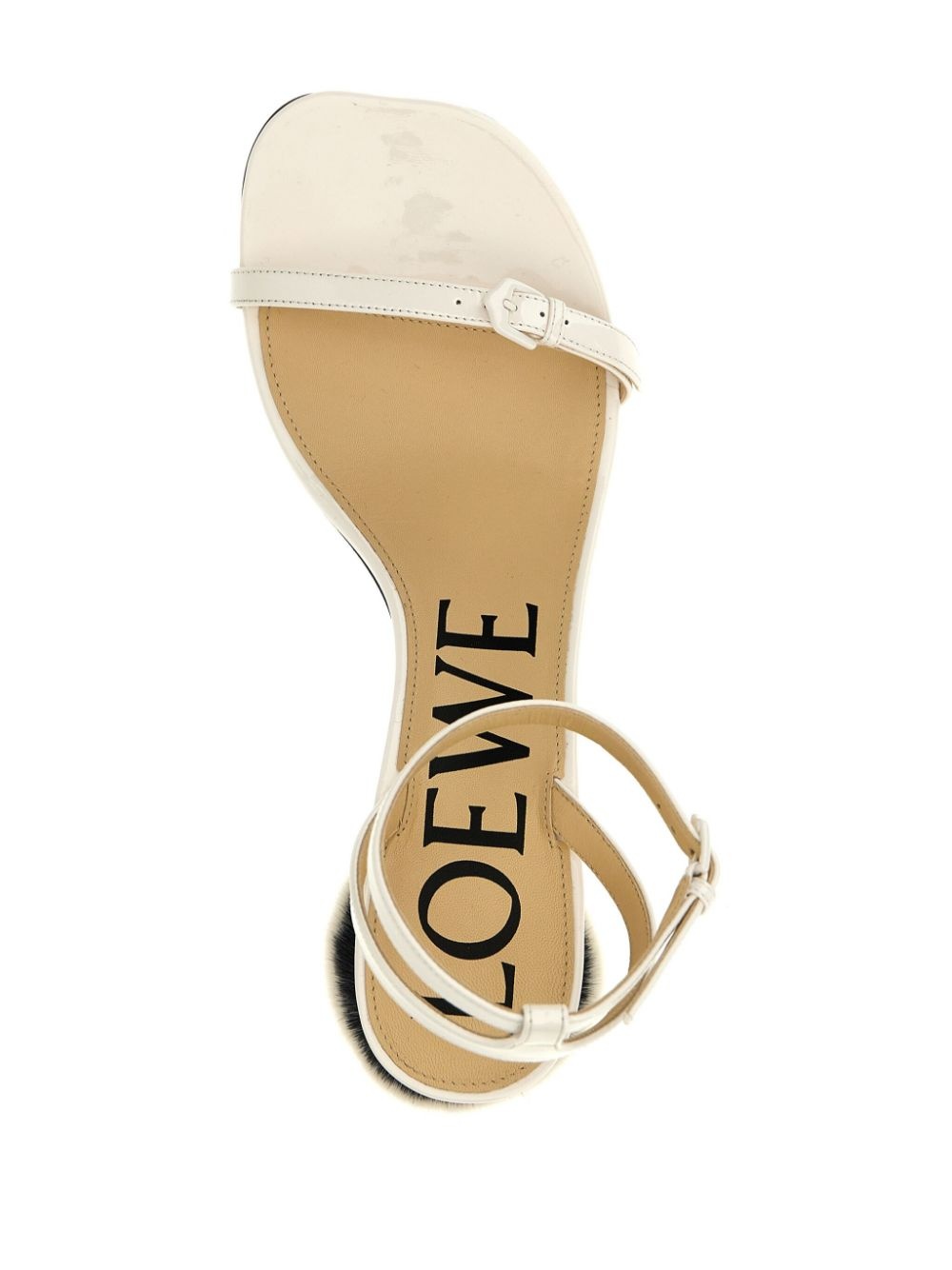 40mm Petal Brush sandals - 4