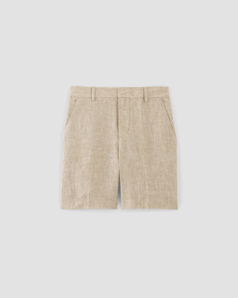 THE 7" LINEN TROUSER SHORT 1