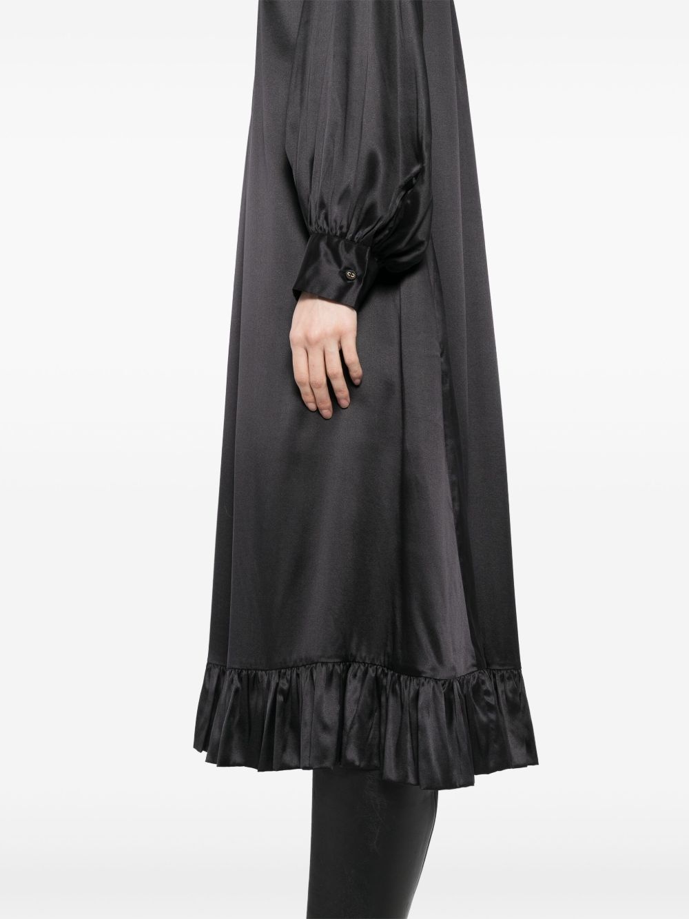 high-neck dress - 5