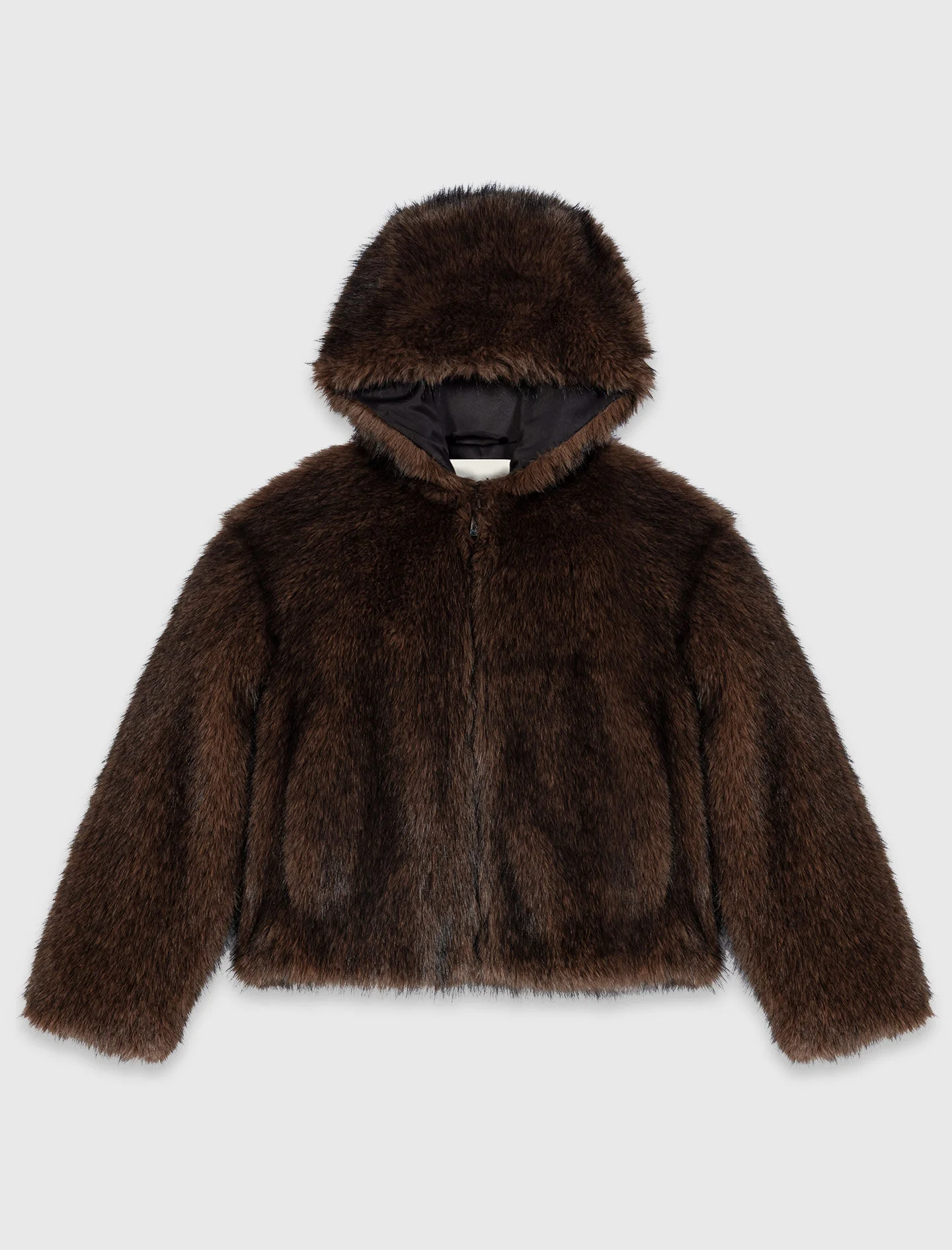 Oversized faux fur jacket - 1